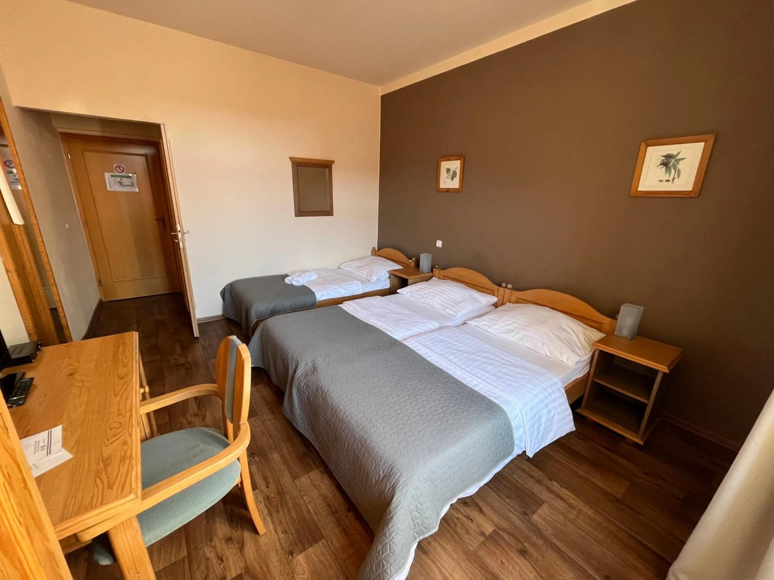 Bed in Hotel Panská