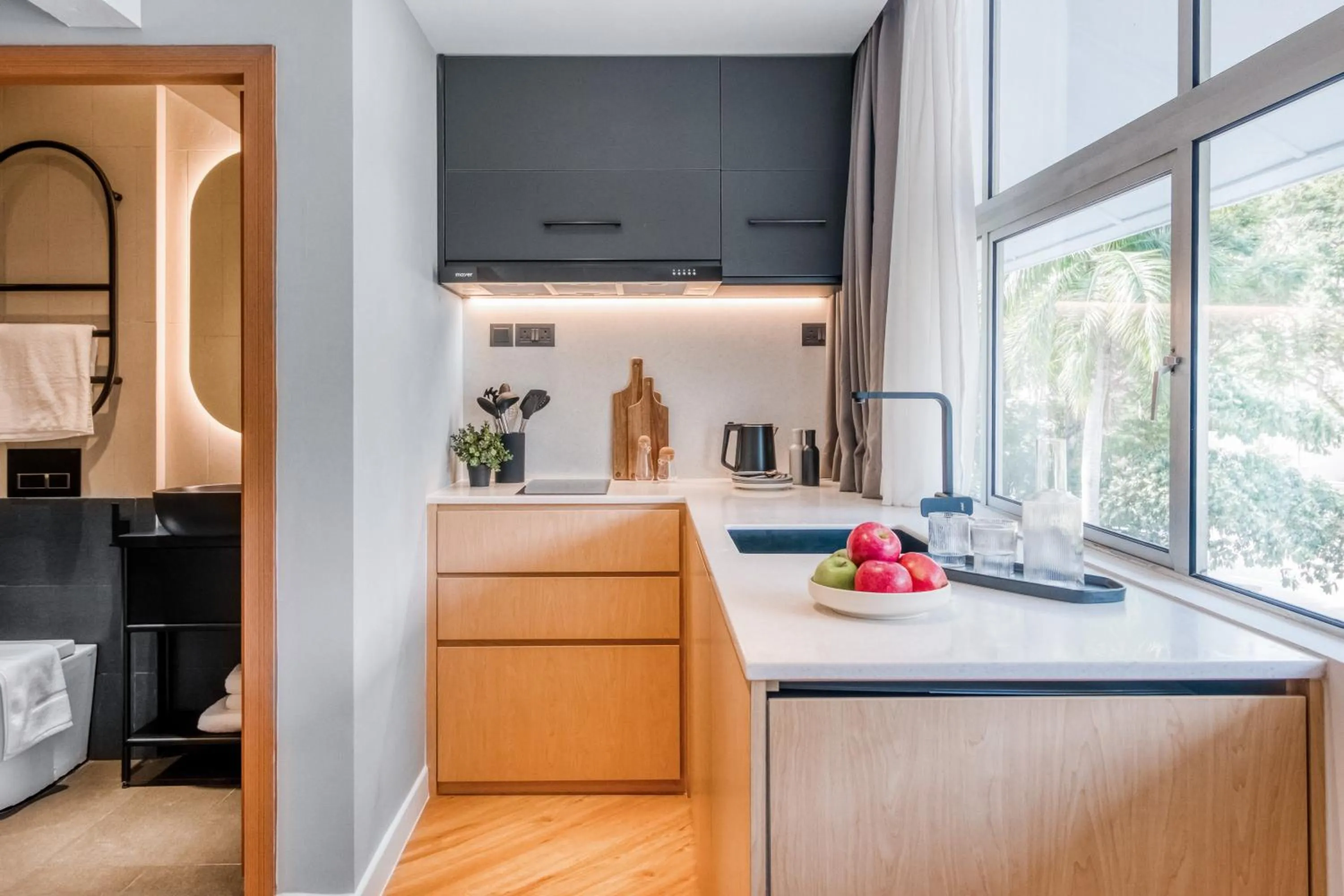 Kitchen or kitchenette in Habyt Cantonment - formerly Hmlet Cantonment