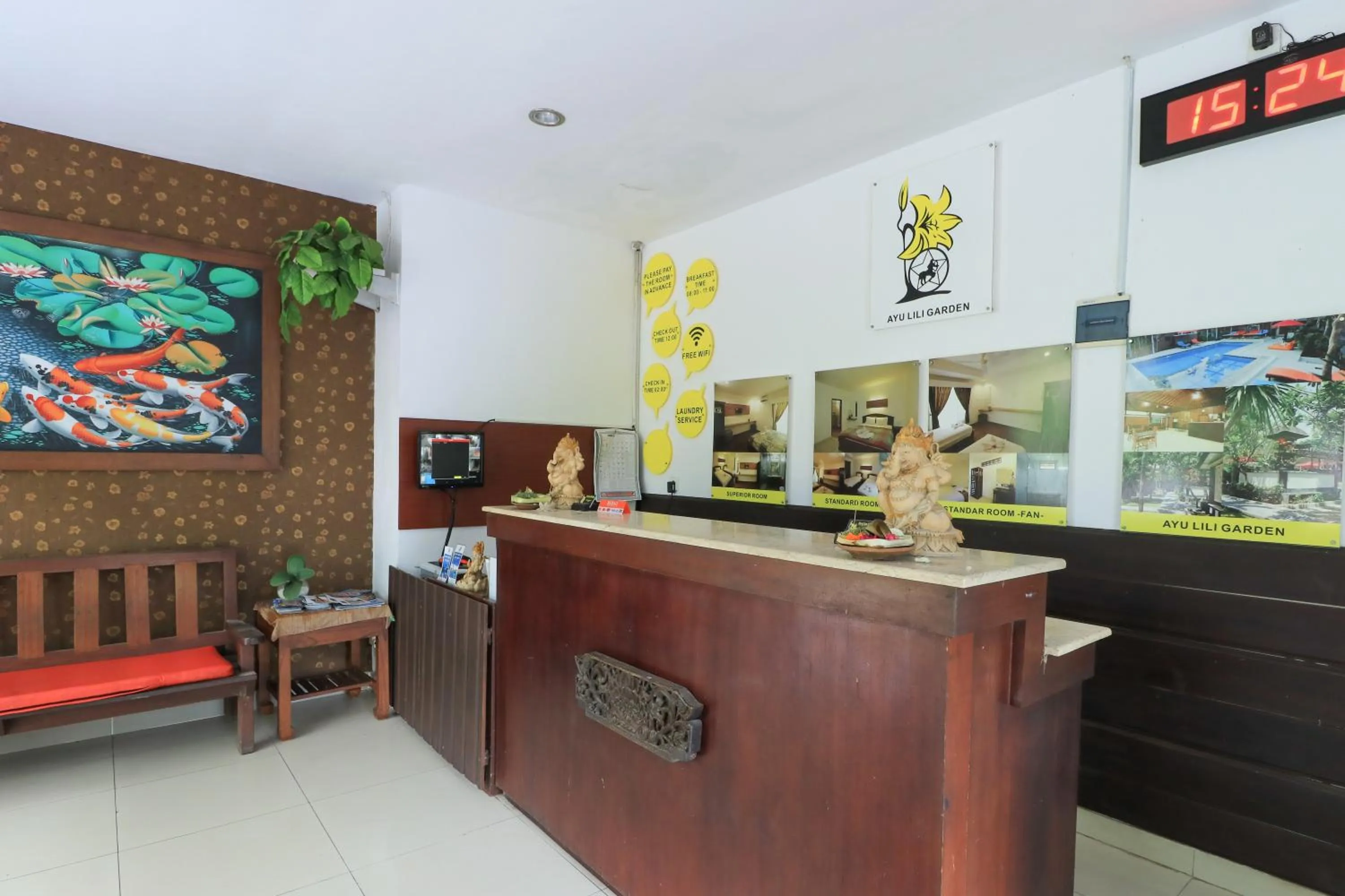 Lobby or reception in Ayu Lili Garden Hotel Kuta