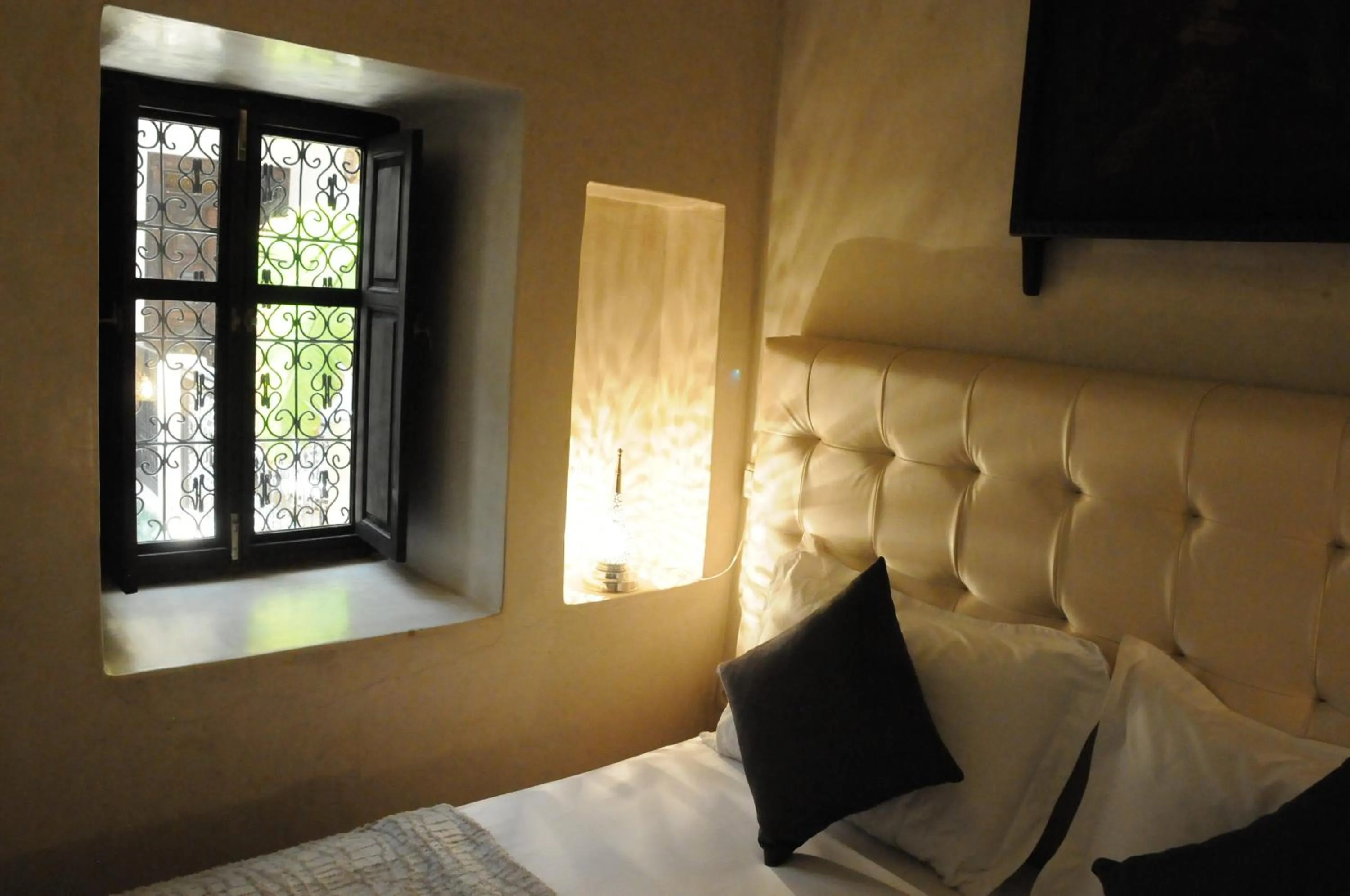 Bed in Riad Haraka