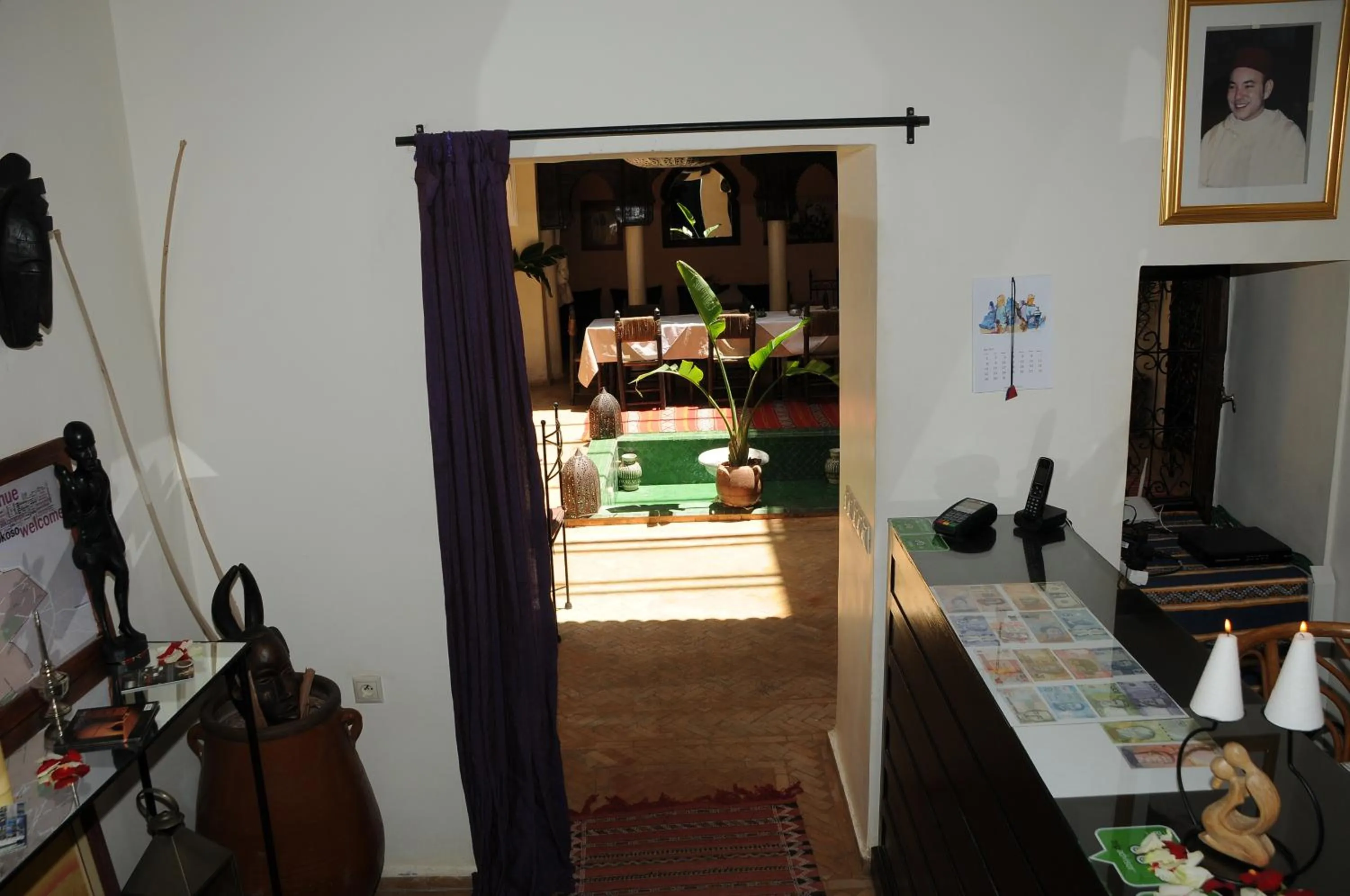 Lobby or reception in Riad Haraka