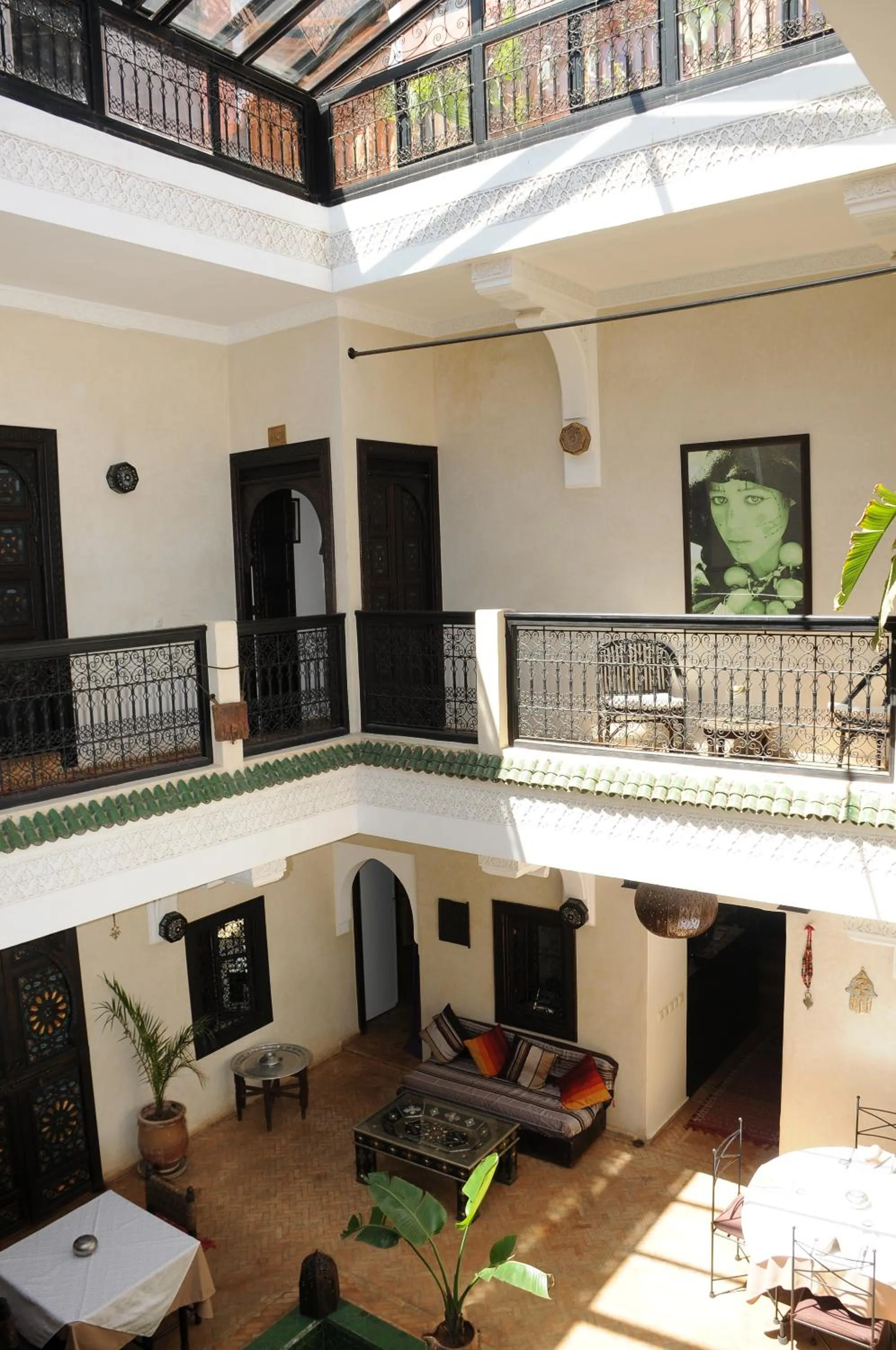 Patio in Riad Haraka