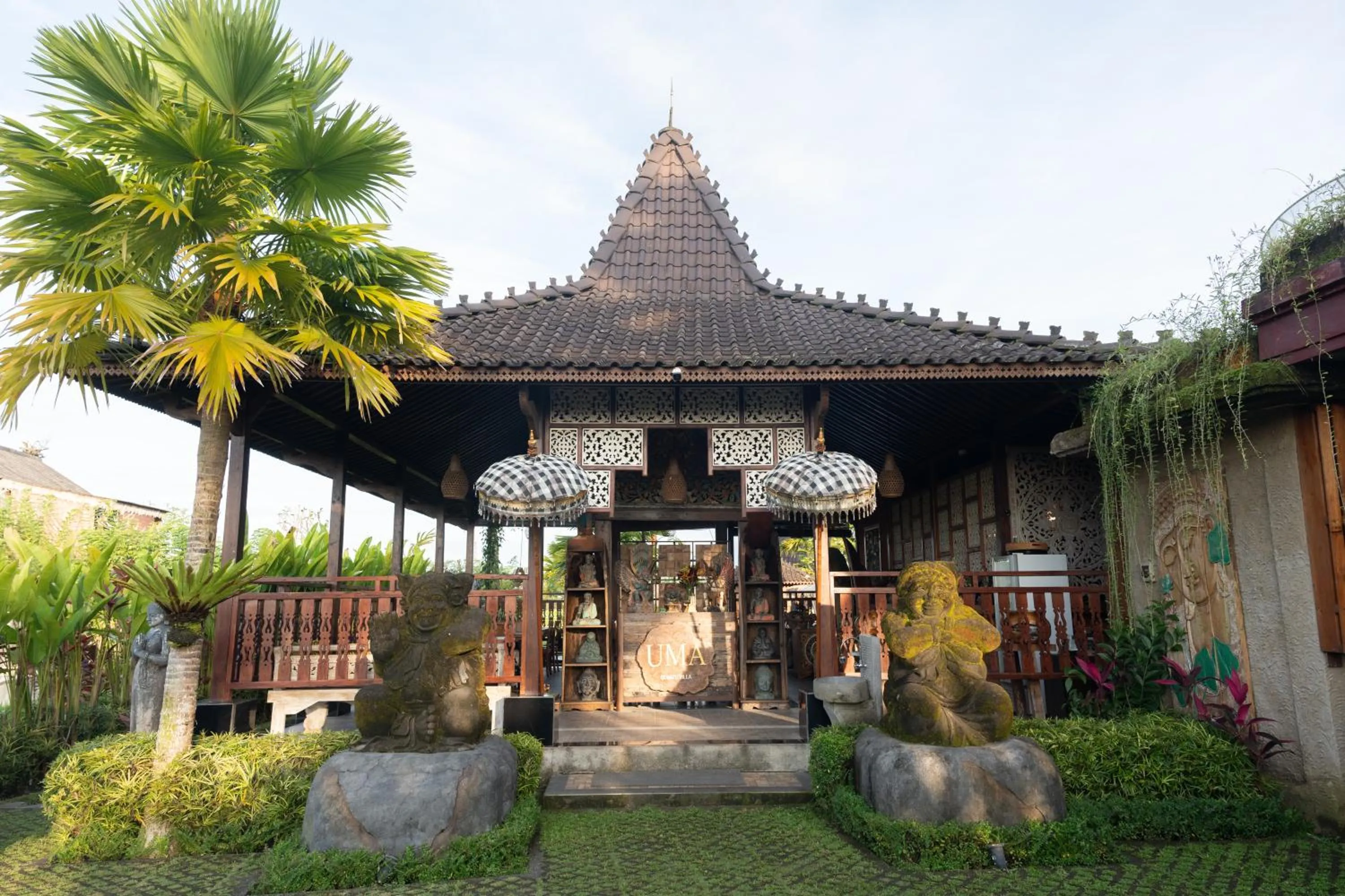 Property building in Uma Sebatu Villa Ubud