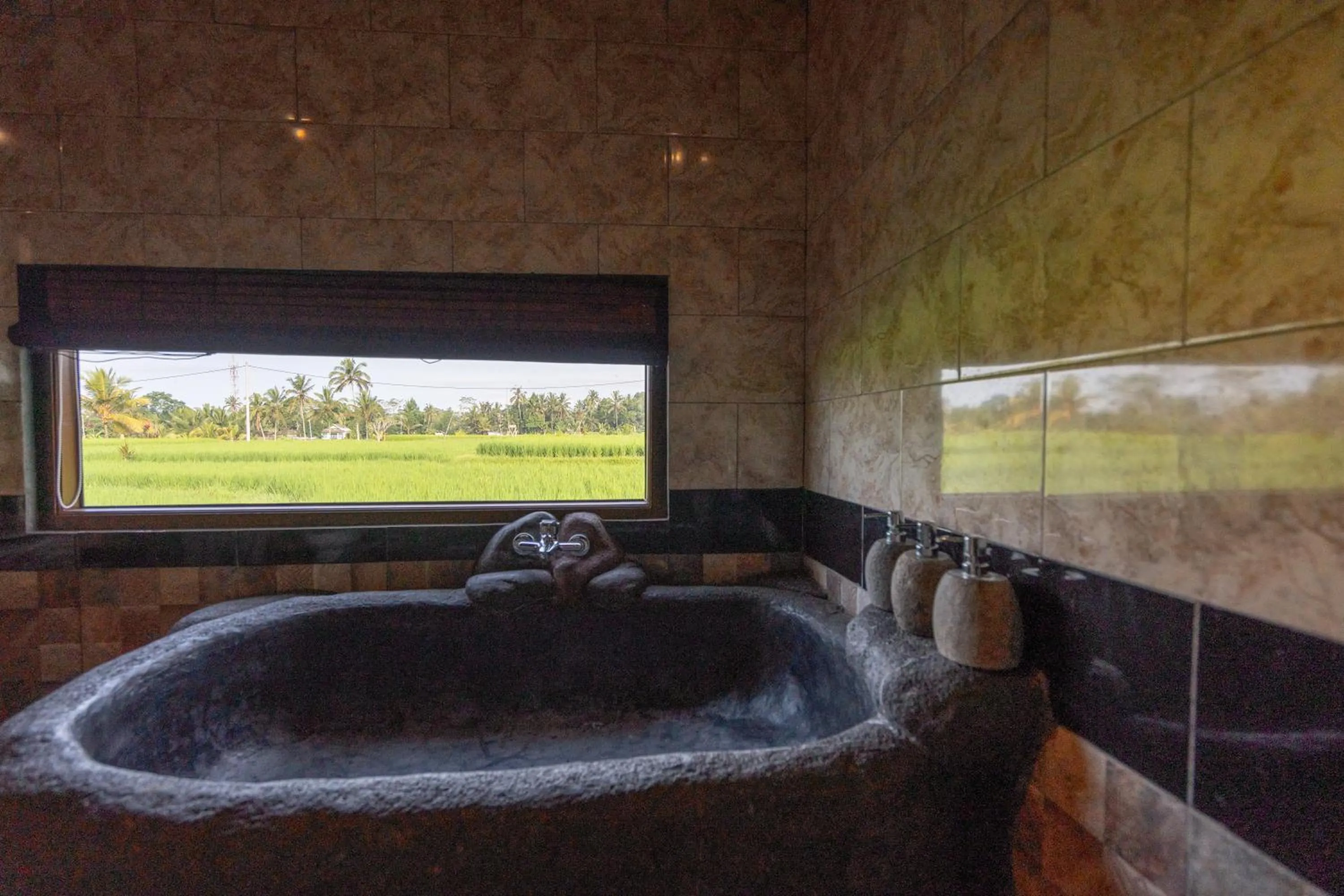 Natural landscape in Uma Sebatu Villa Ubud