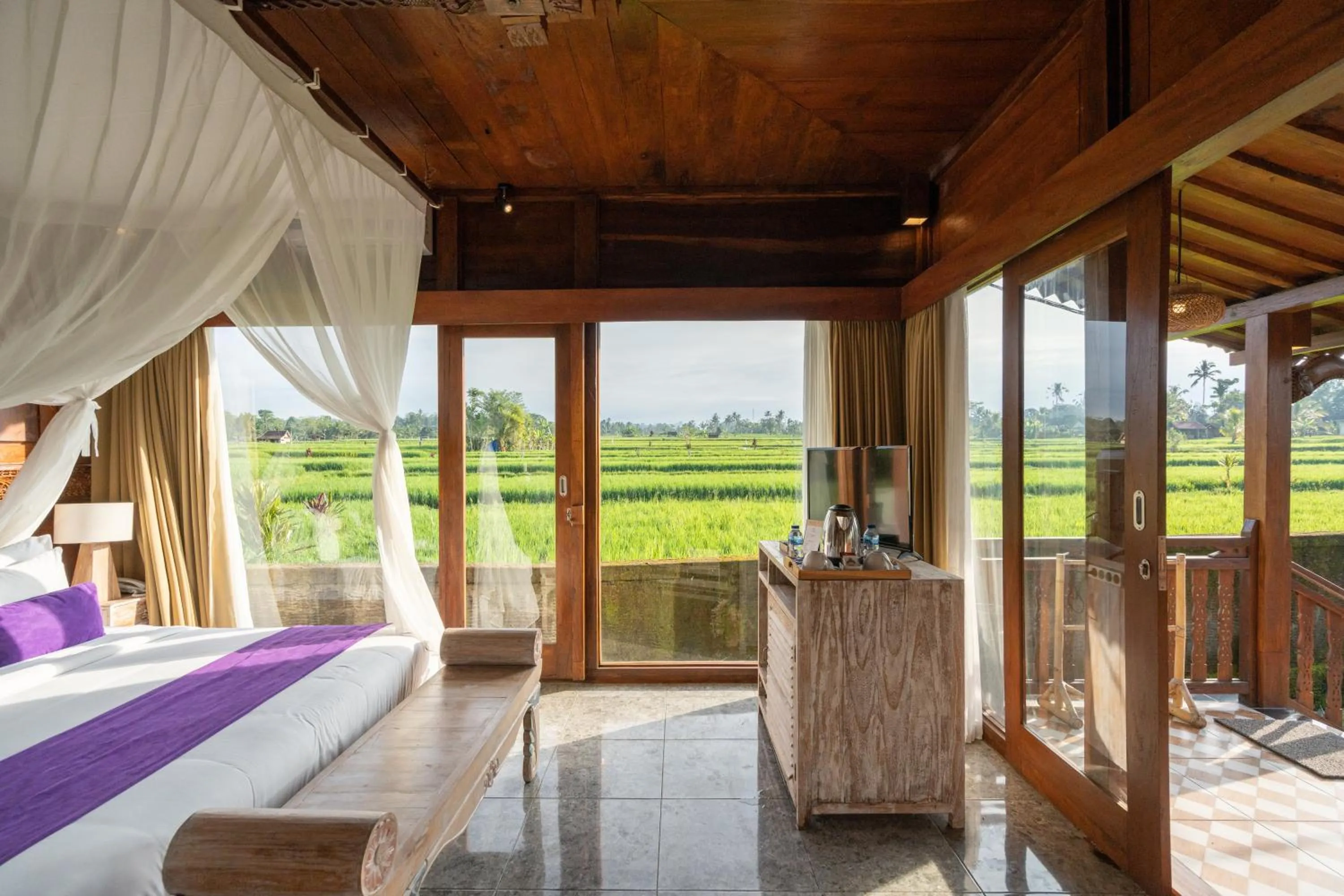 Spring in Uma Sebatu Villa Ubud