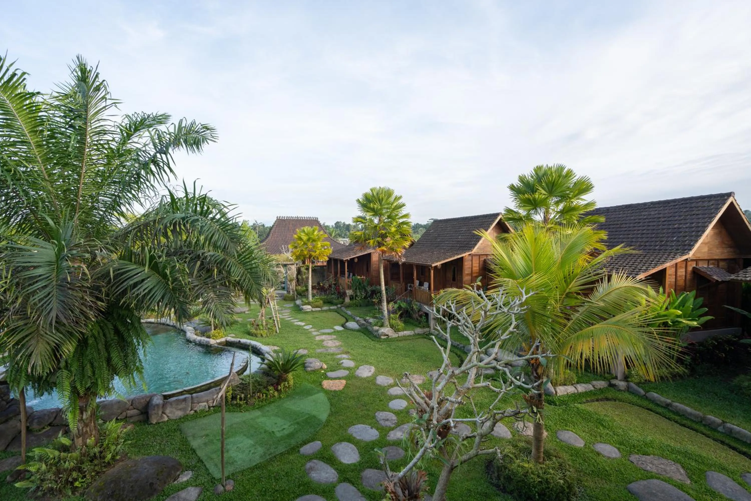 Spring in Uma Sebatu Villa Ubud