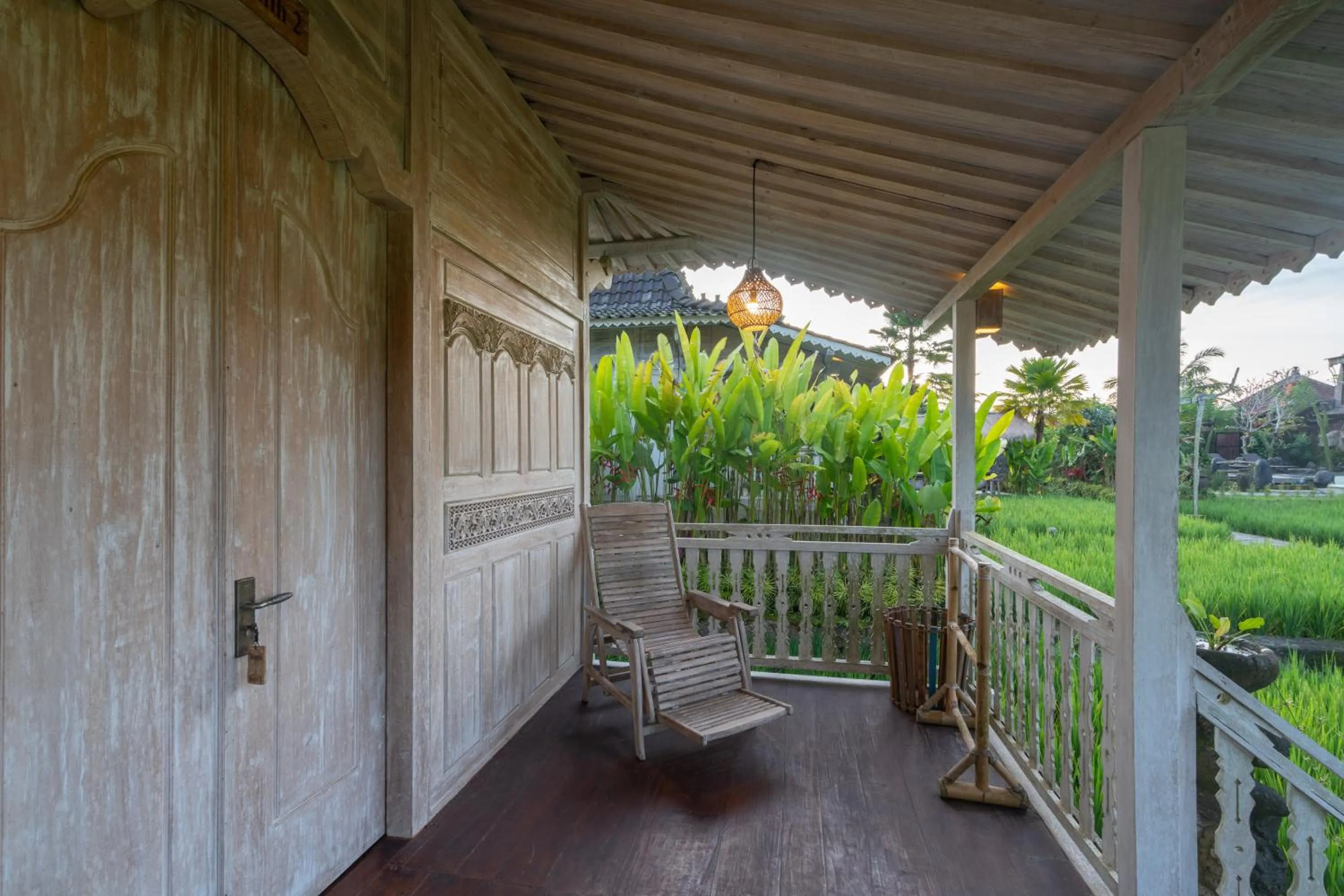 Garden in Uma Sebatu Villa Ubud