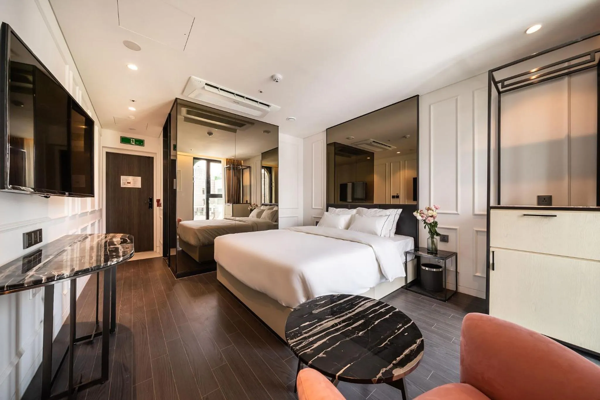 Bed in Hotel the Castle Jamsil-Sene