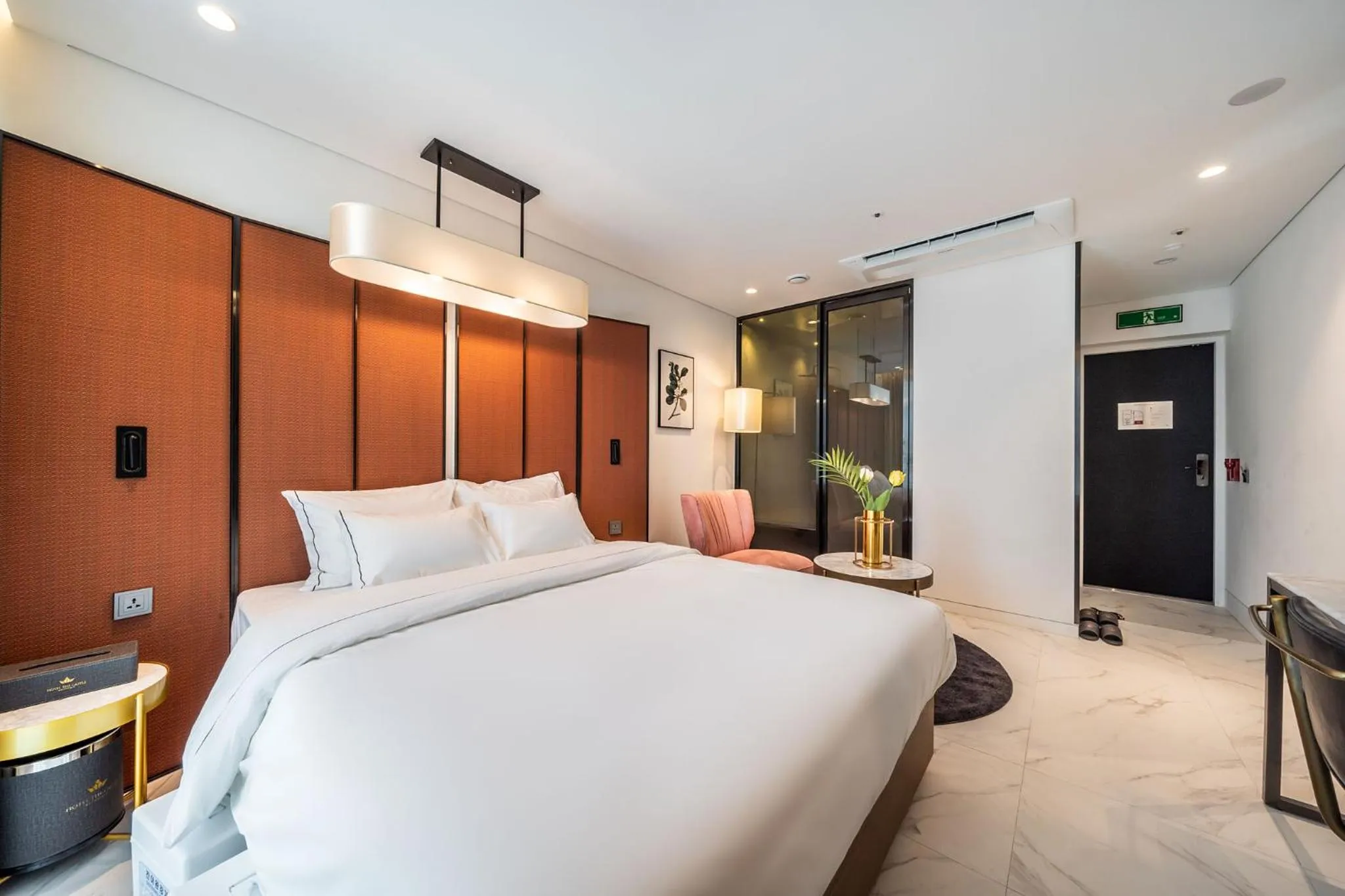 Bed in Hotel the Castle Jamsil-Sene