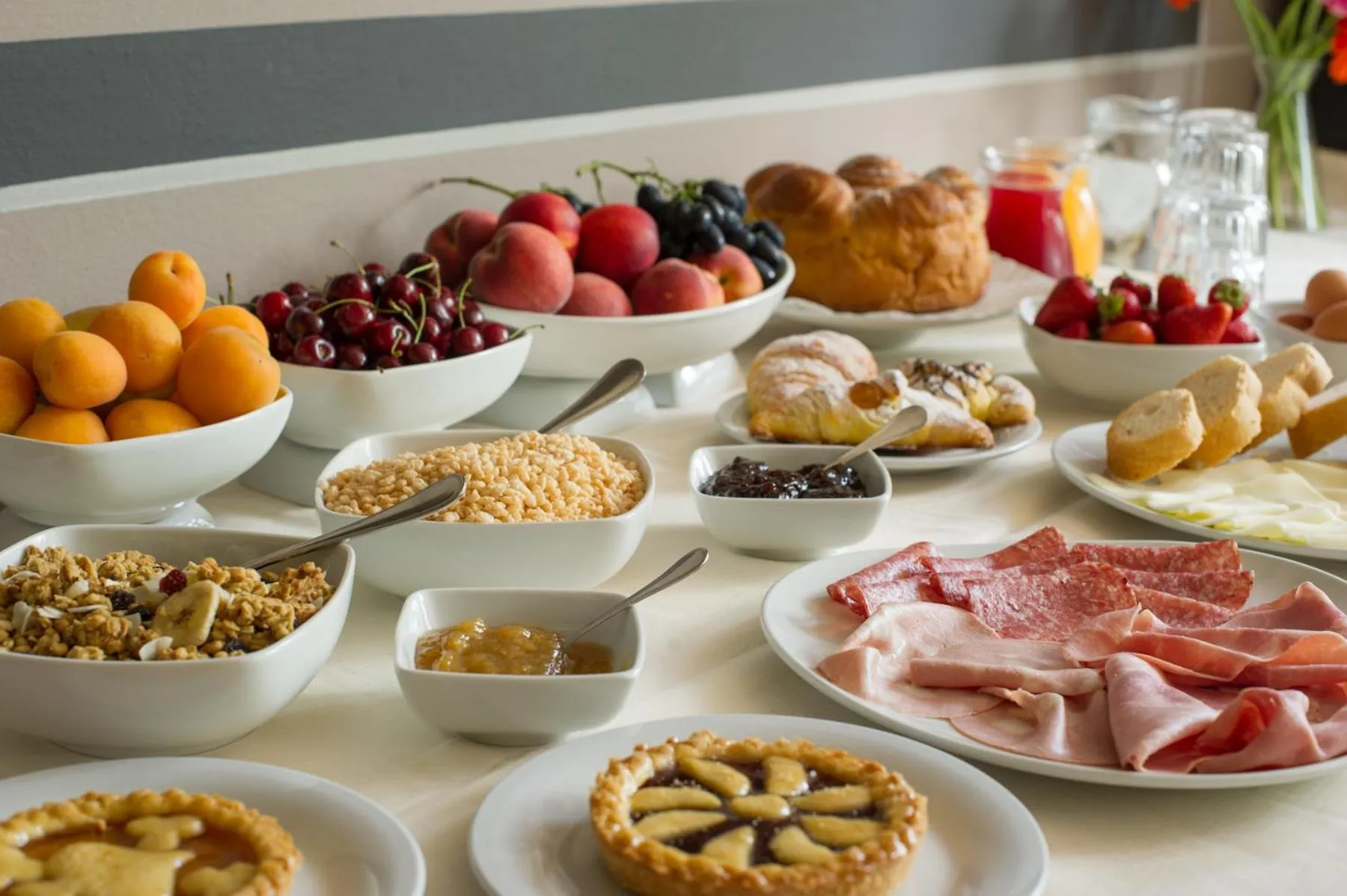 Food and drinks in Hotel Oasi Verde