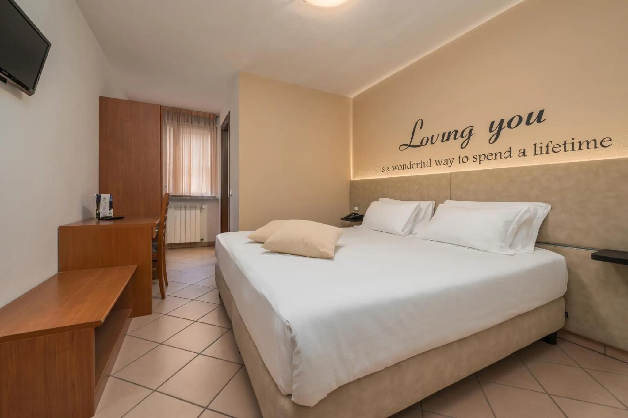 Bedroom, Bed in Hotel Oasi Verde