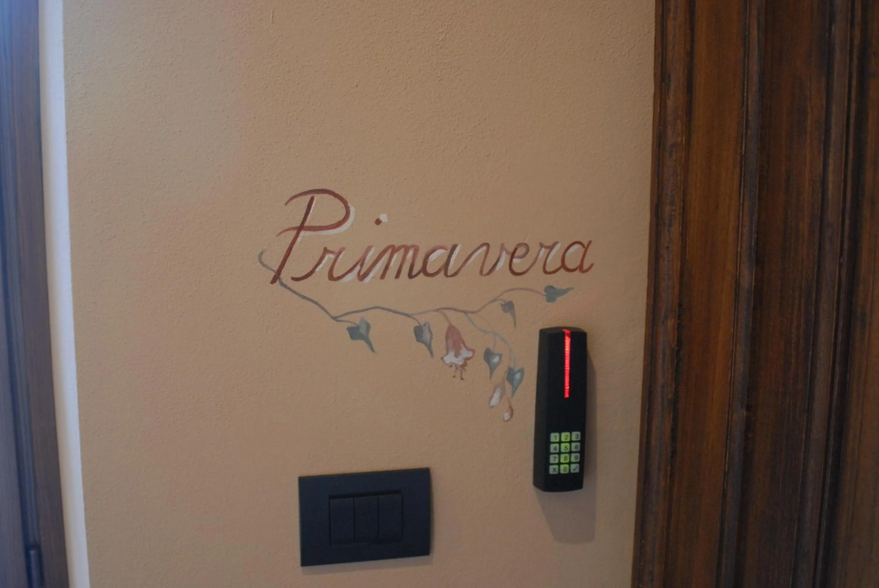 Decorative detail in Dimora Cortese