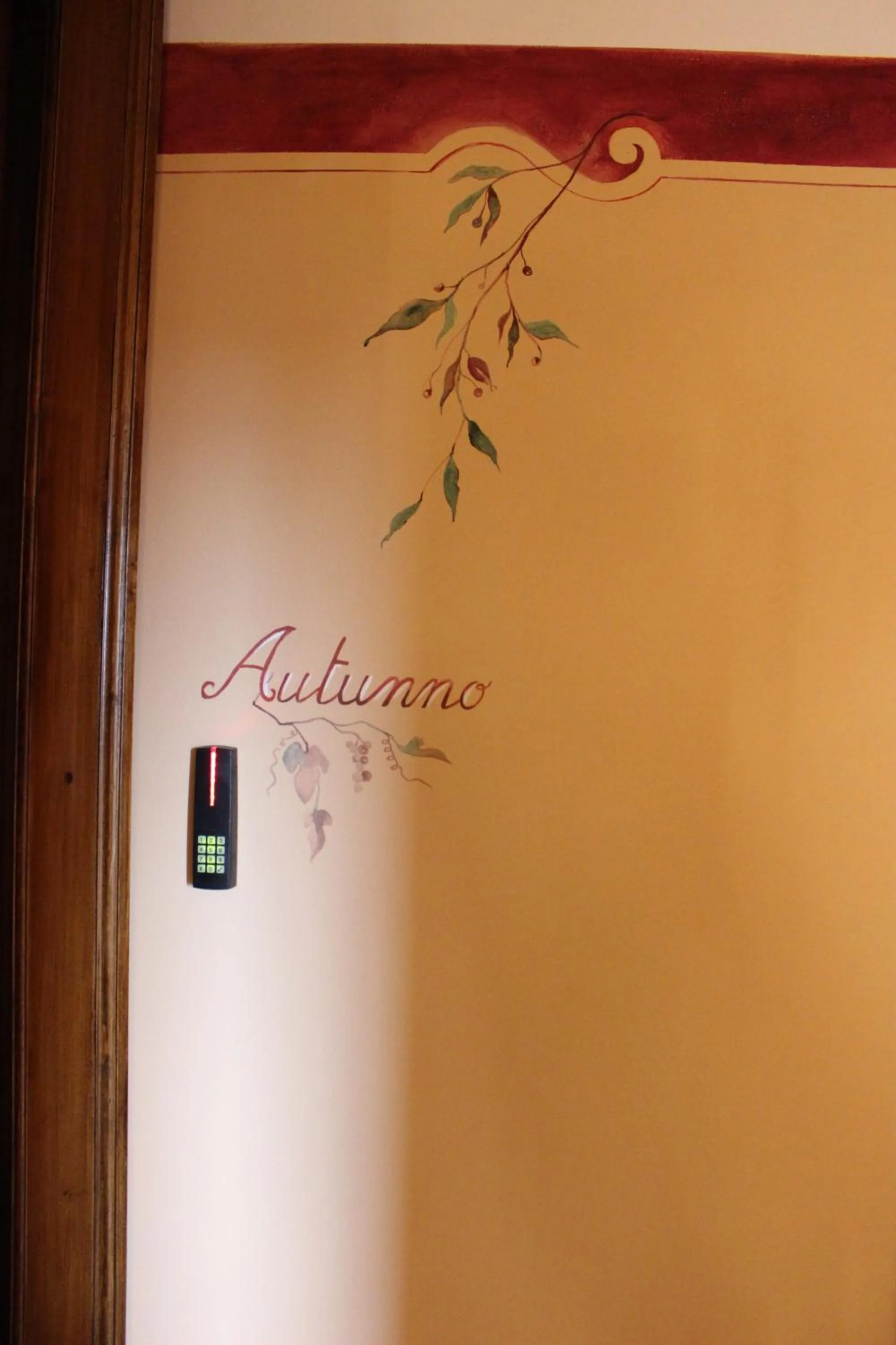 Decorative detail in Dimora Cortese