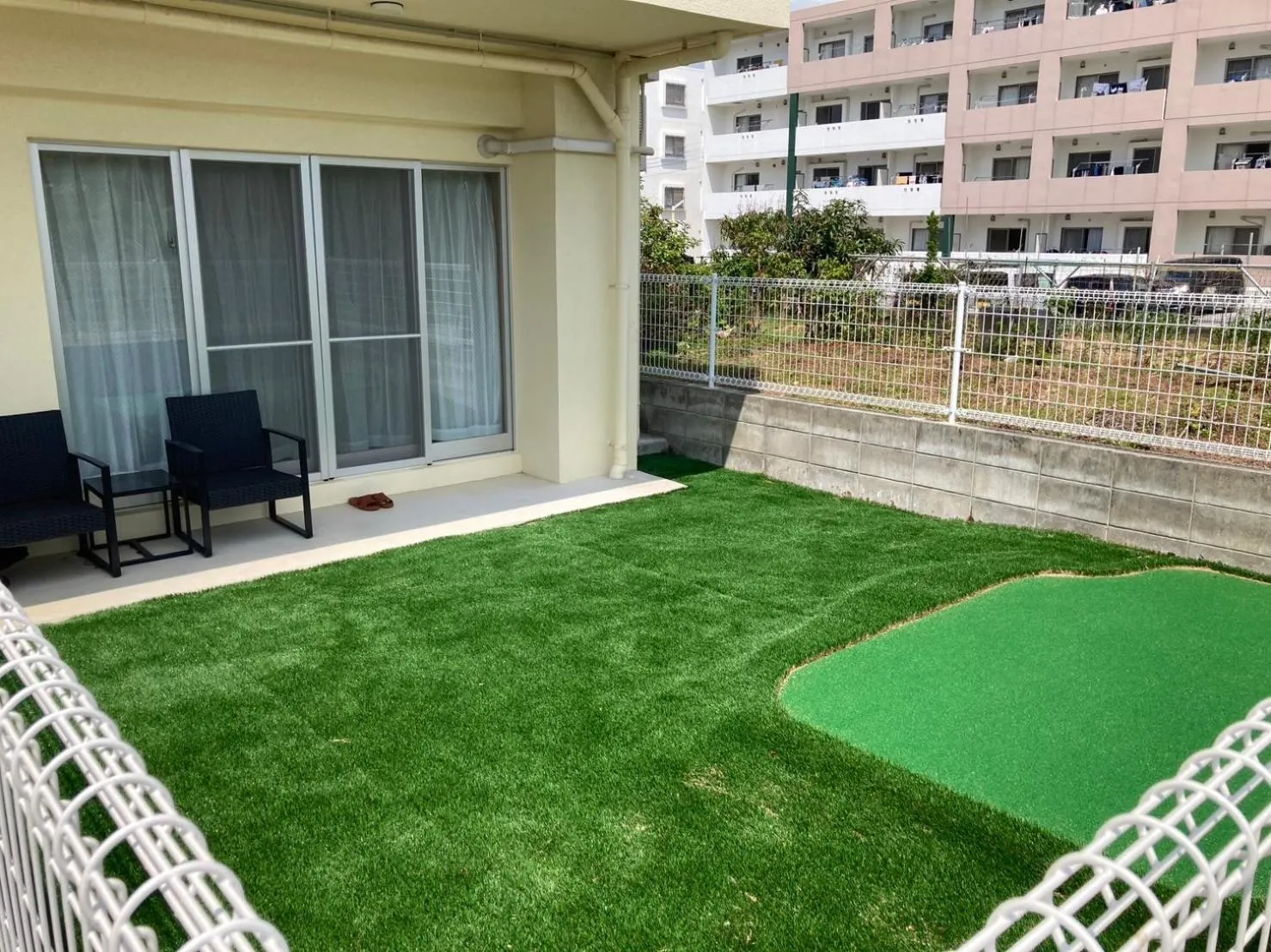 Balcony/Terrace in New Normal Hotel in NAGO ニューノーマルホテルイン名護