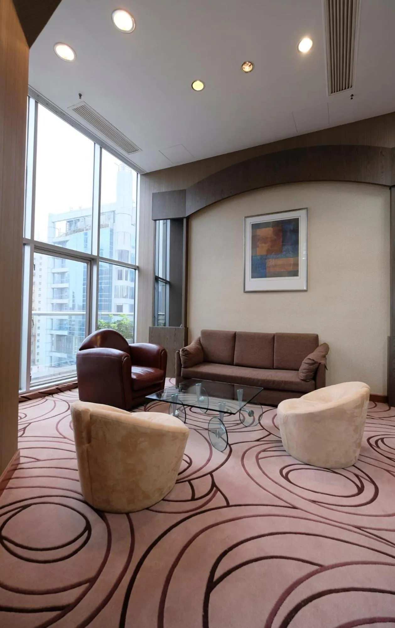 Seating area in Prudential Hotel