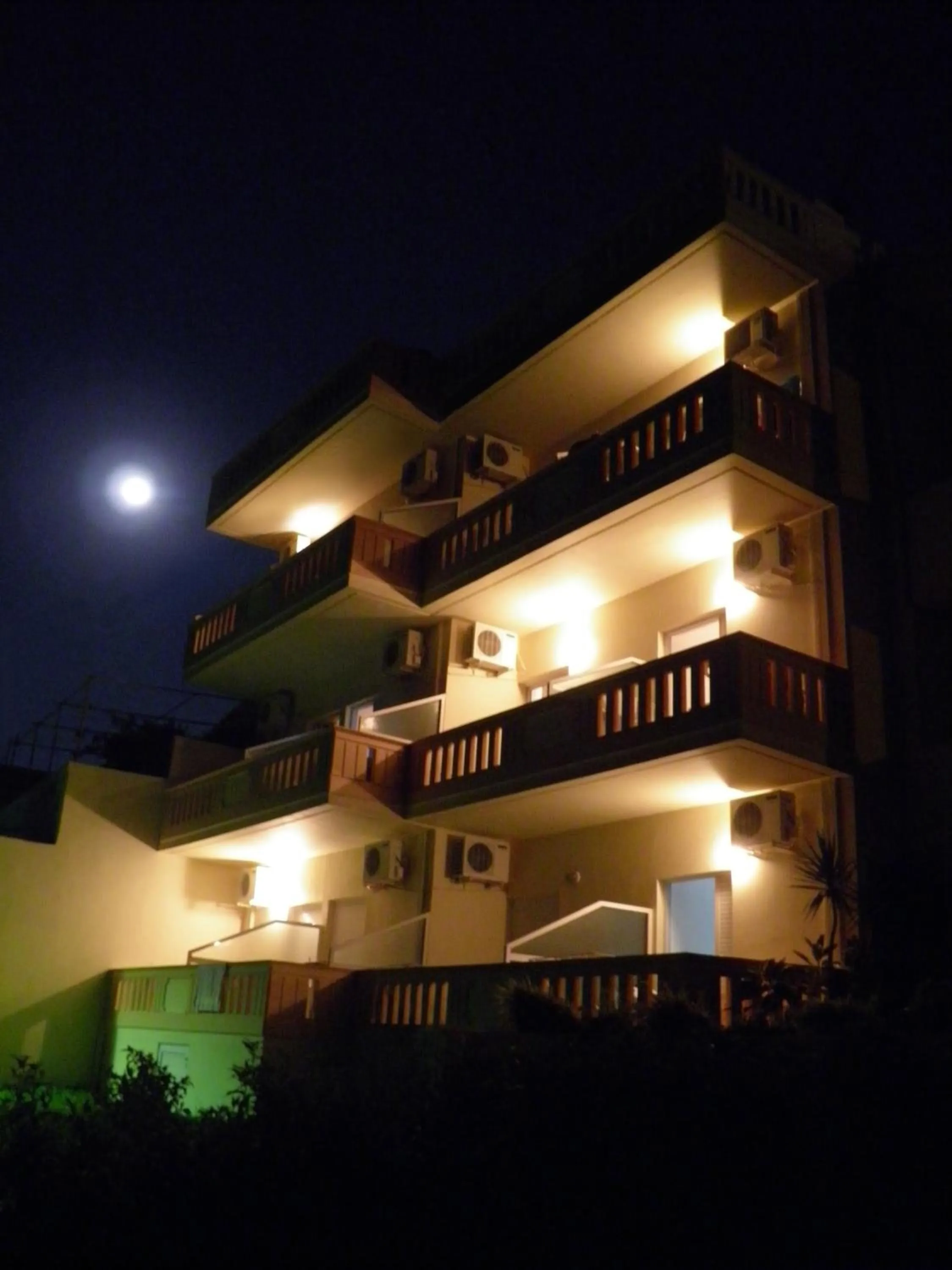 Facade/entrance in Christi Apartments