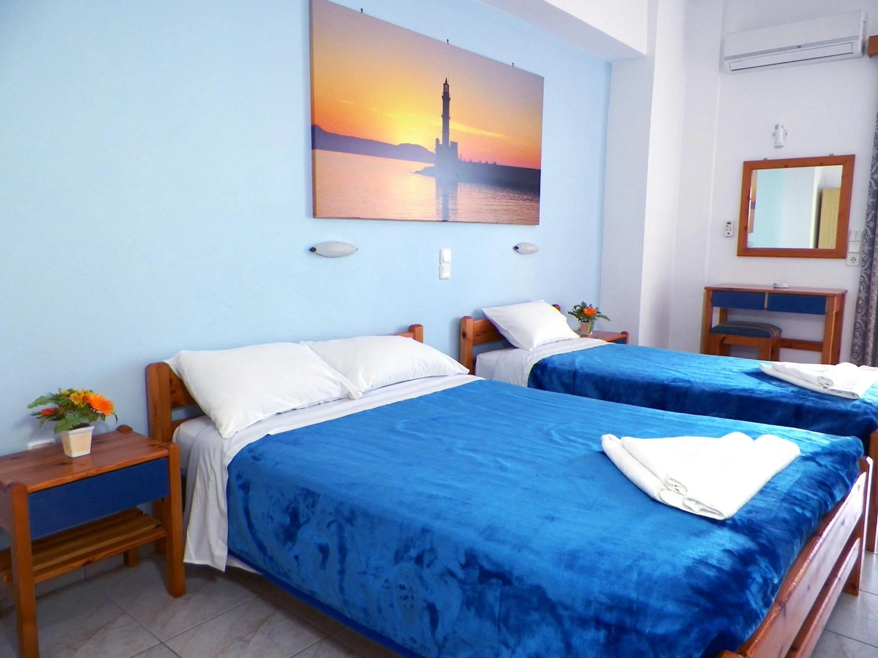 Bed in Christi Apartments