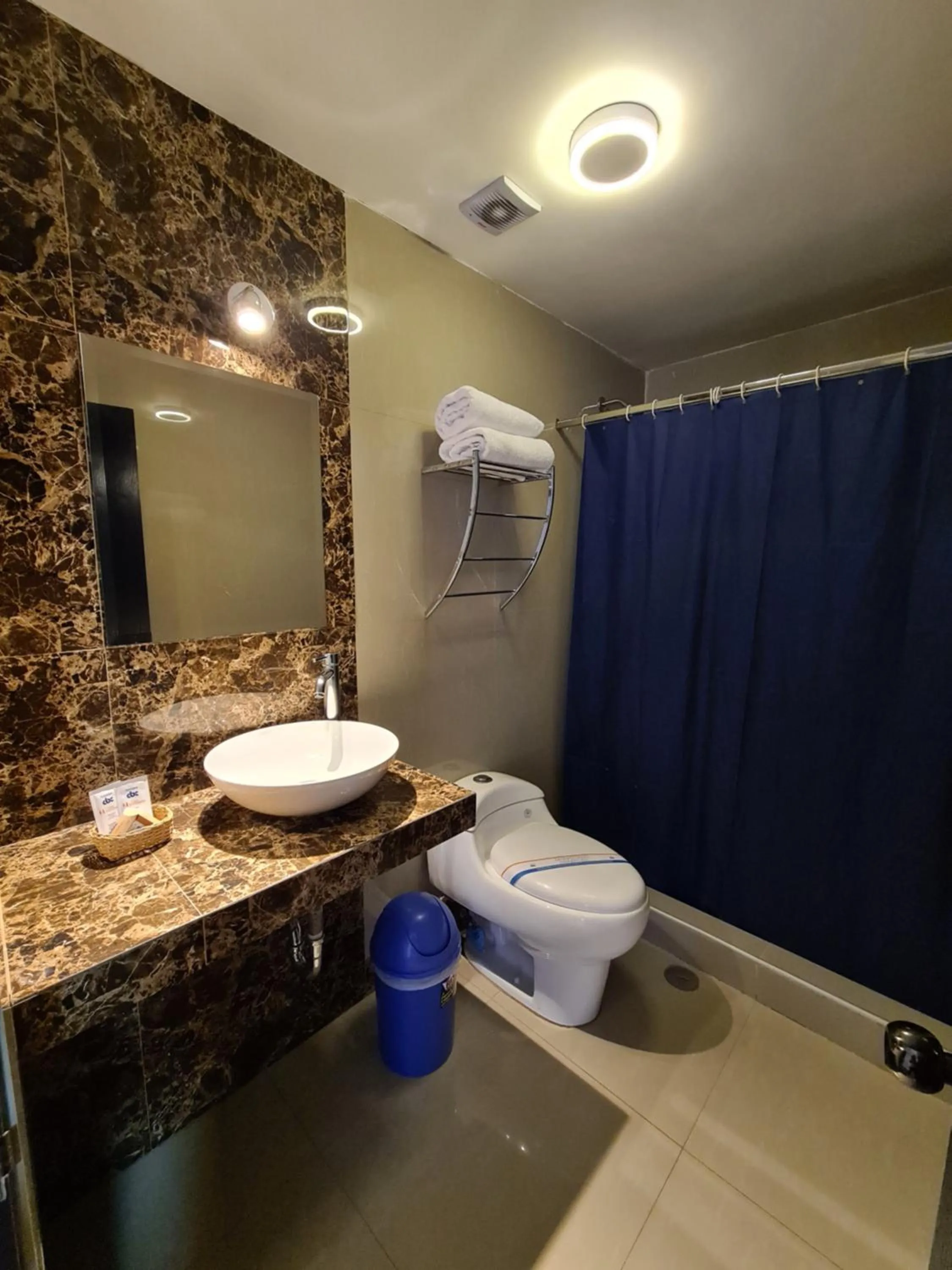 Shower in Hotel Casa Campesina