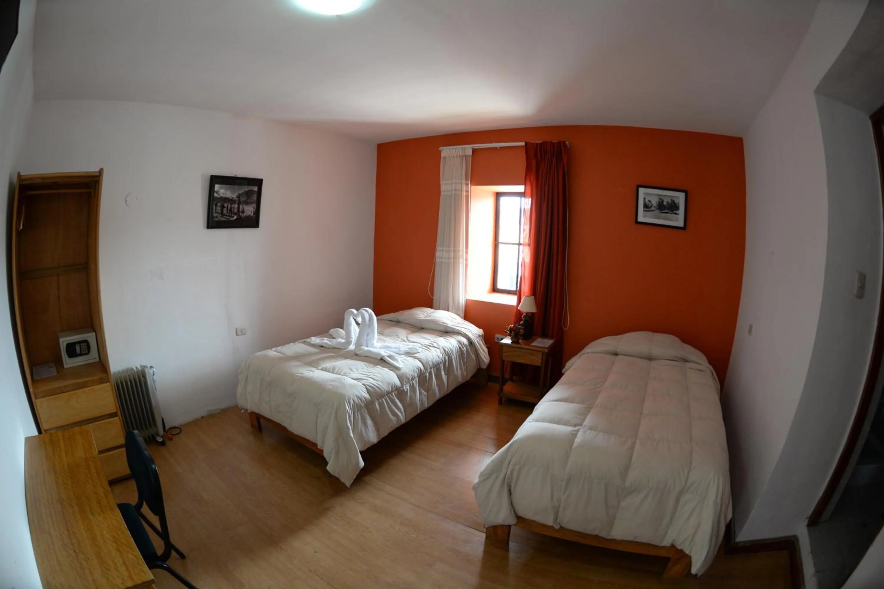 Patio, Bed in Hotel Casa Campesina