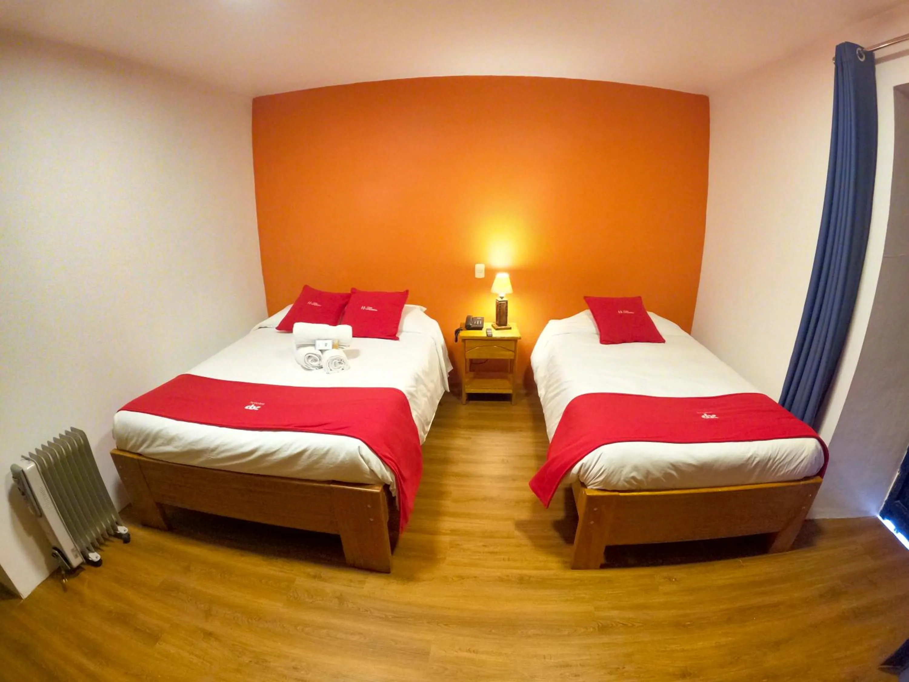 Decorative detail, Bed in Hotel Casa Campesina