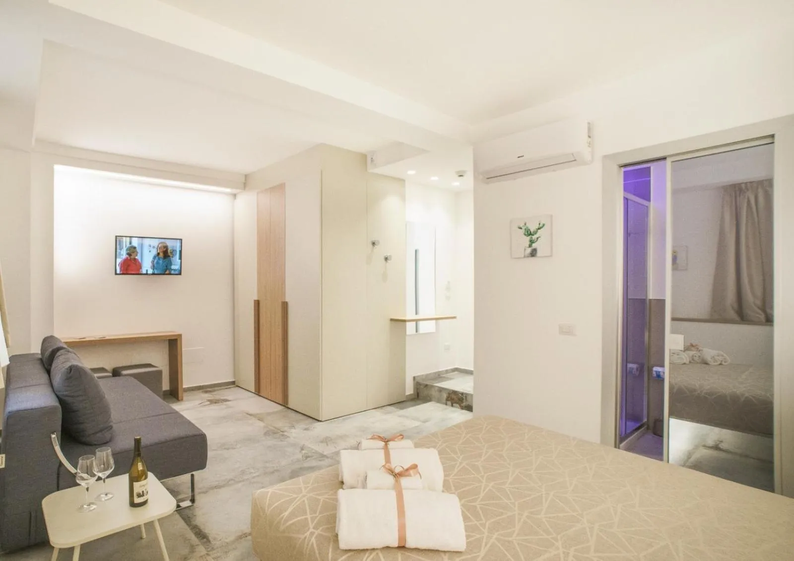 Bed in Oasi del Golfo Suites B&B