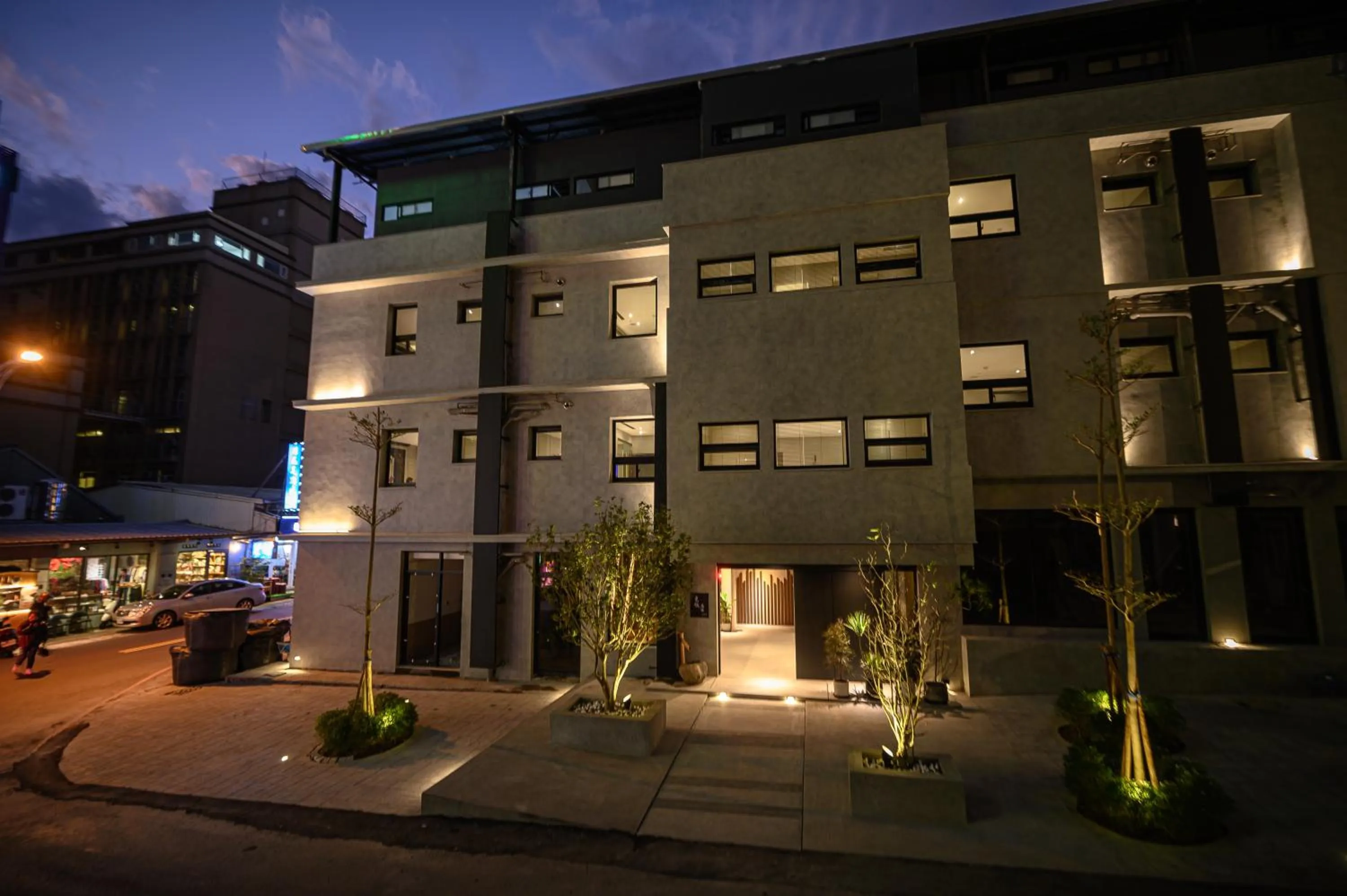 Property building in Yunoyado Onsen Hot Spring Hotel Deyang