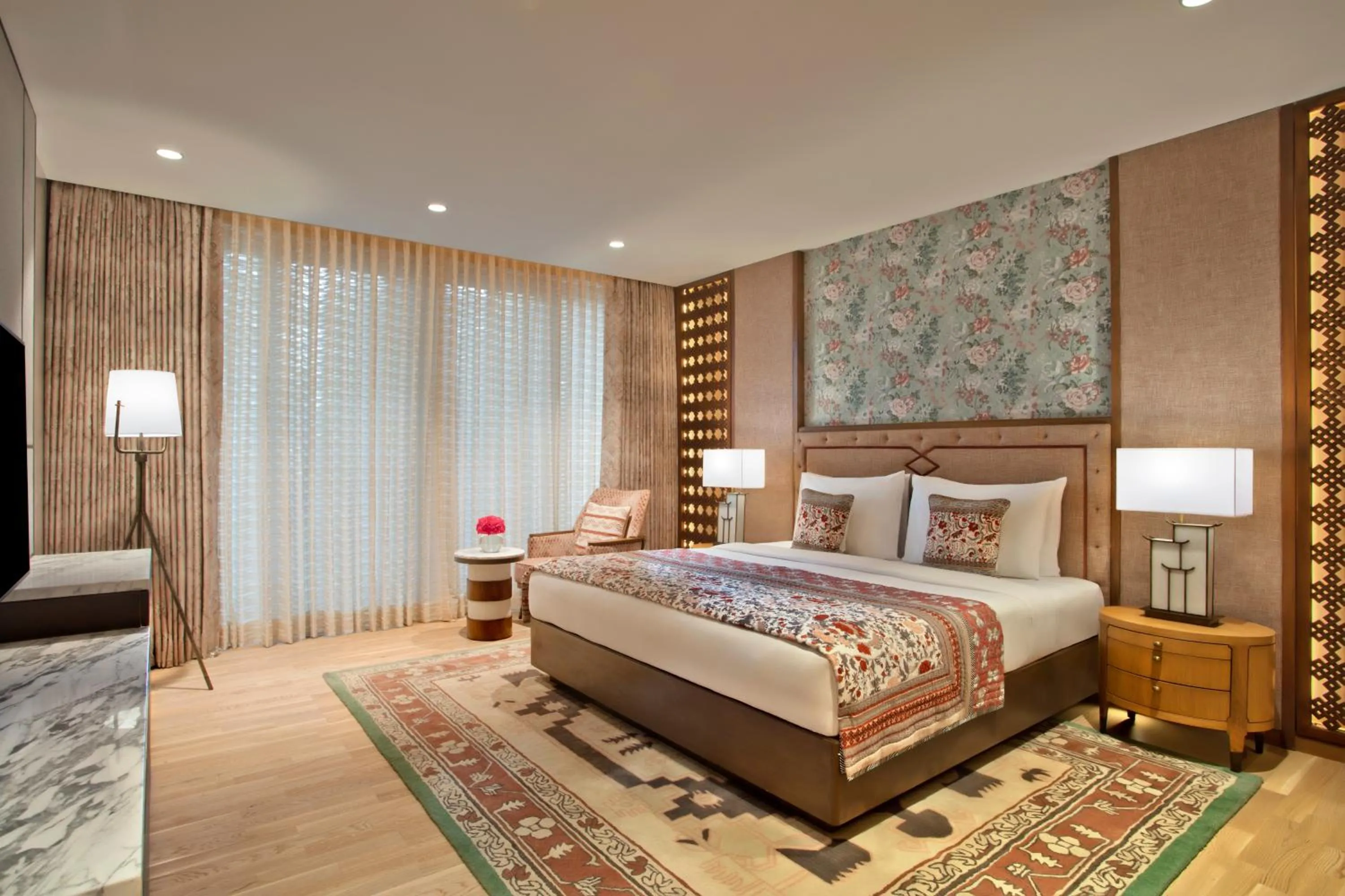 Photo of the whole room, Bed in Hyatt Regency Dharamshala Resort