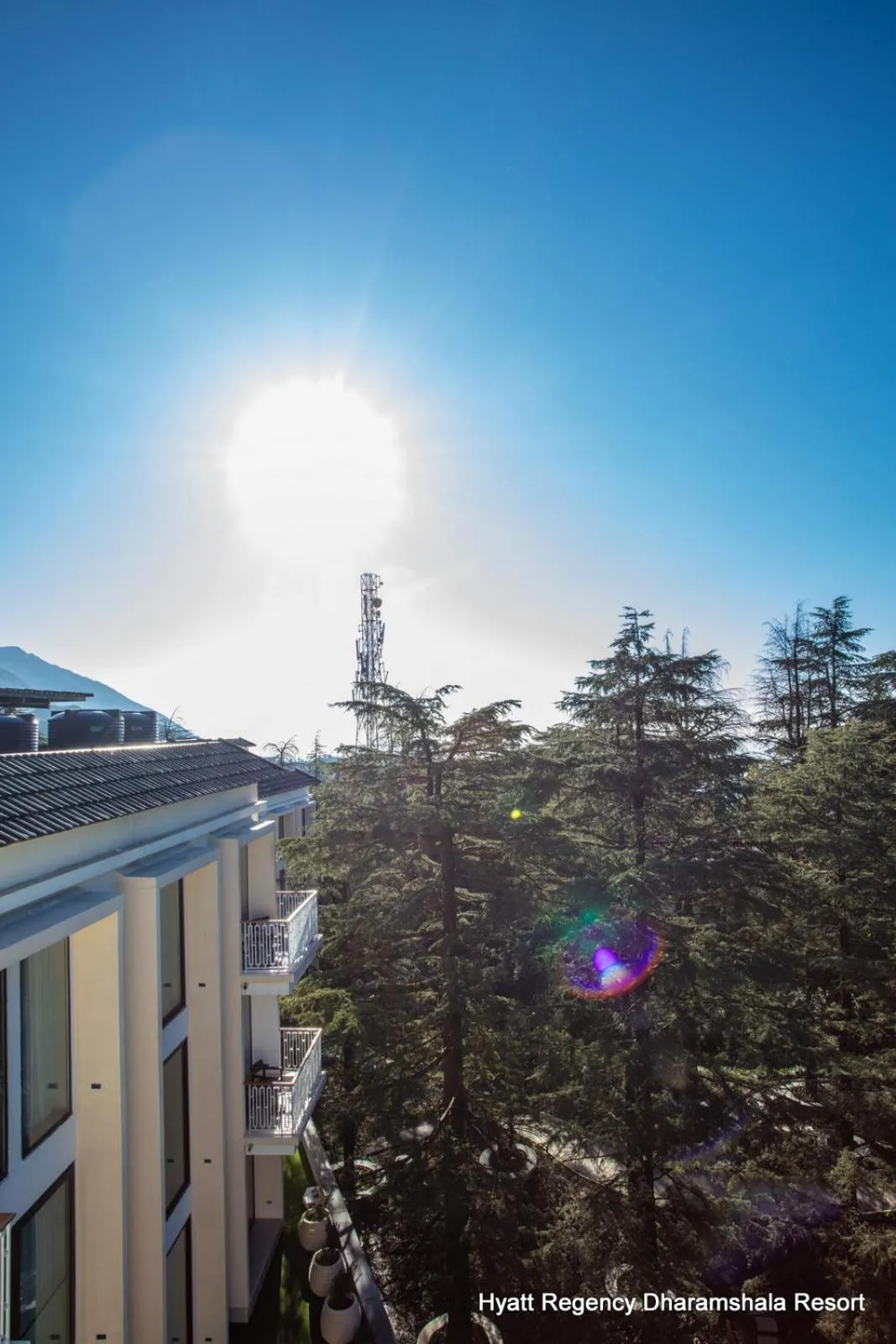 Sunrise in Hyatt Regency Dharamshala Resort