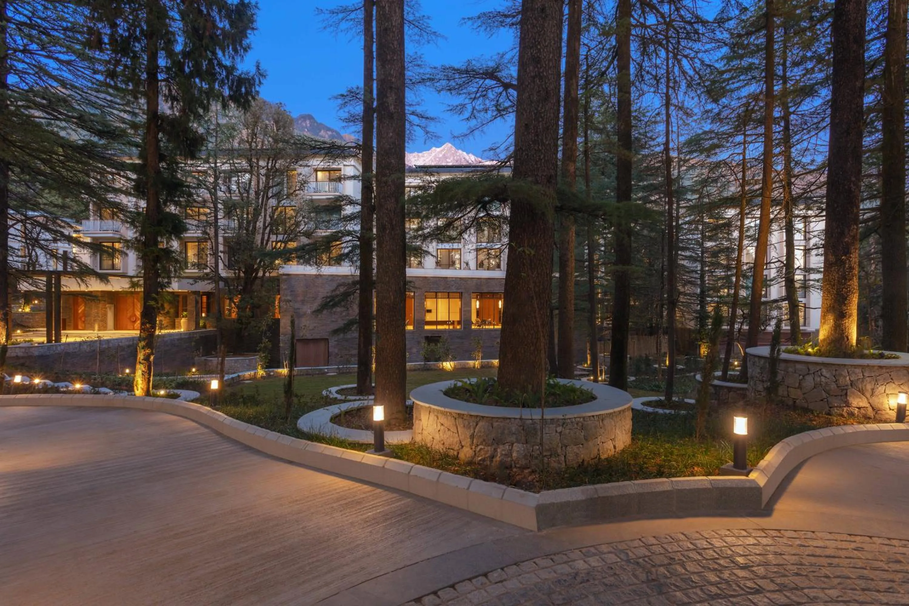 Property building in Hyatt Regency Dharamshala Resort