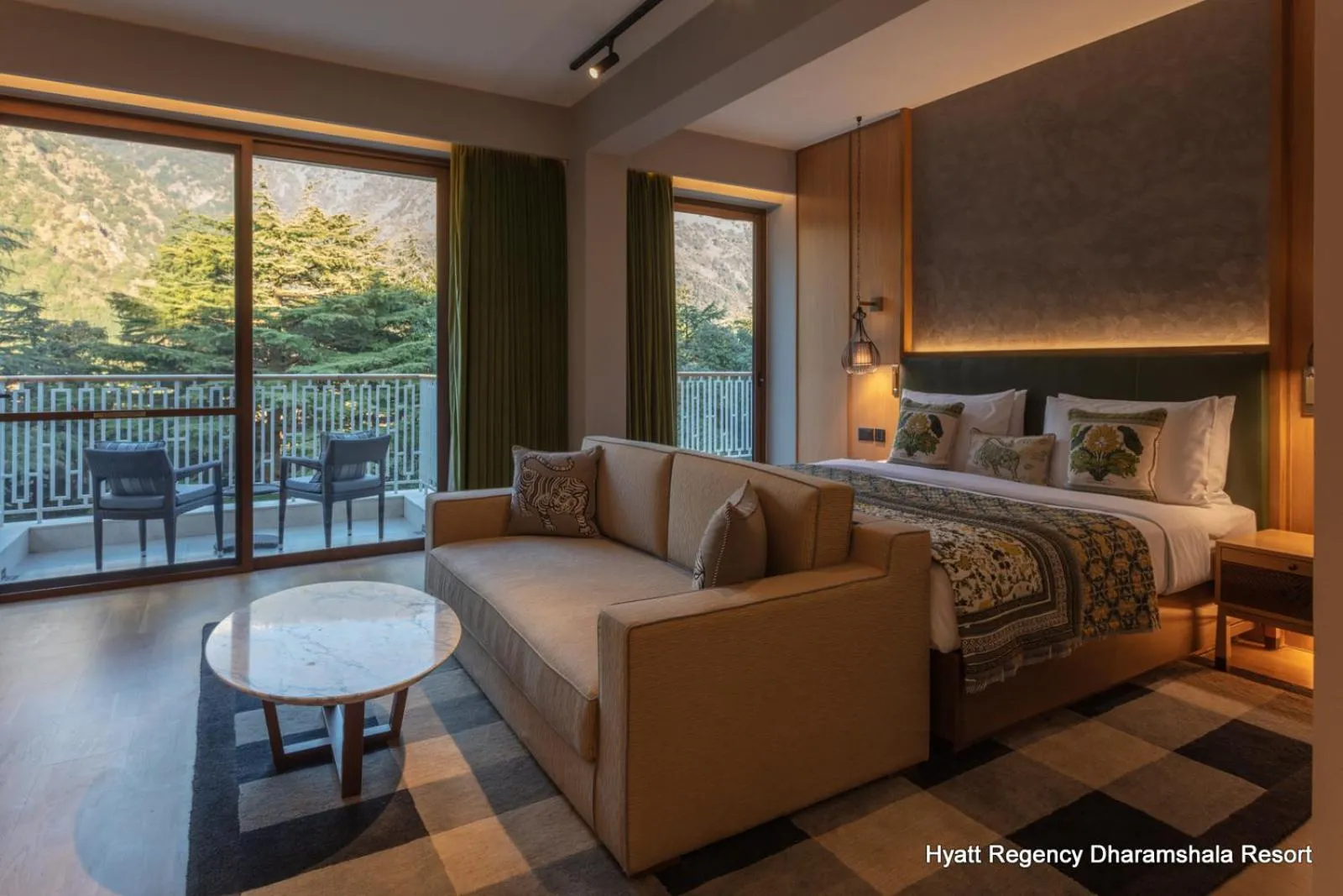 Bed in Hyatt Regency Dharamshala Resort