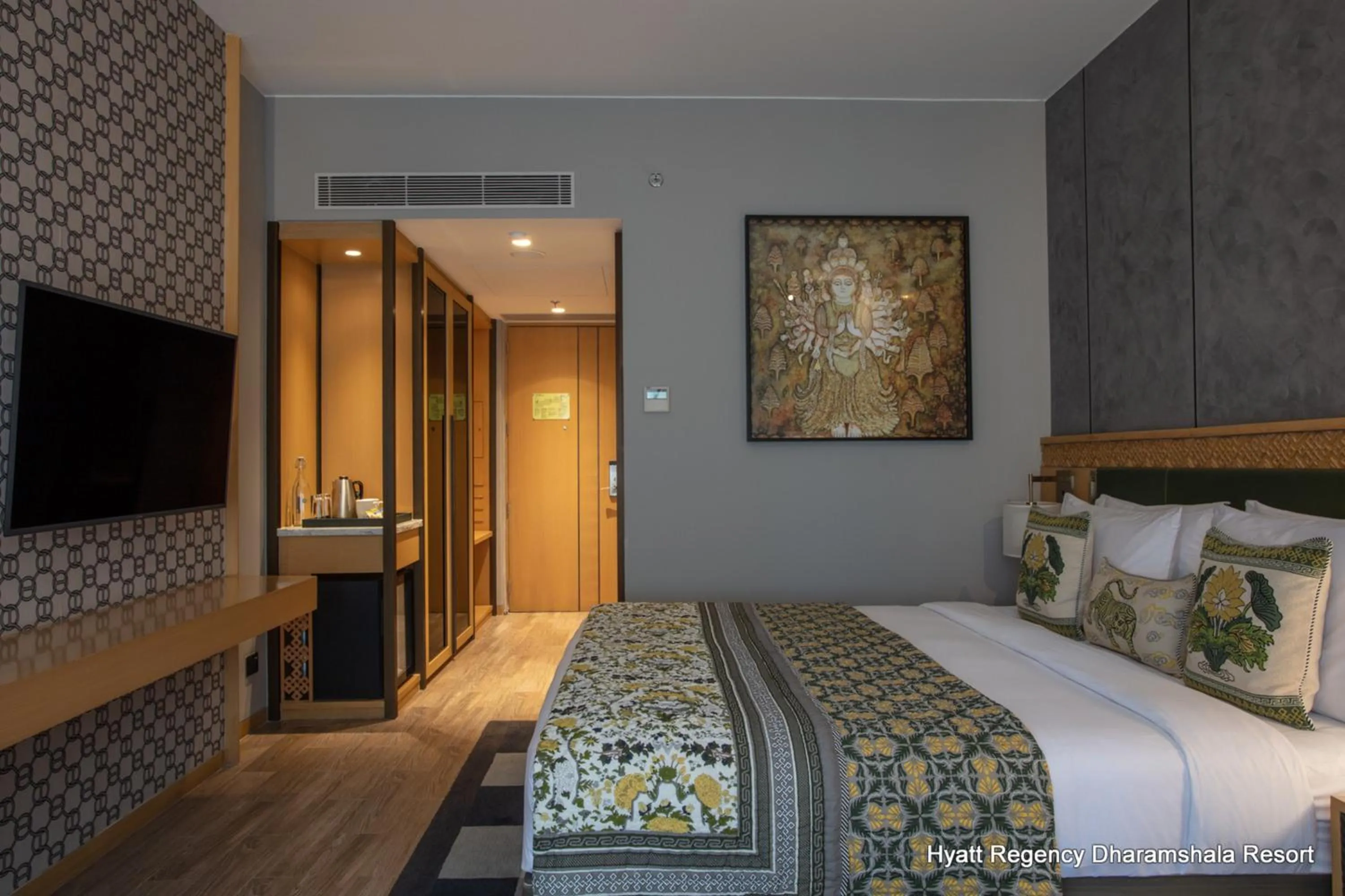 Bed in Hyatt Regency Dharamshala Resort