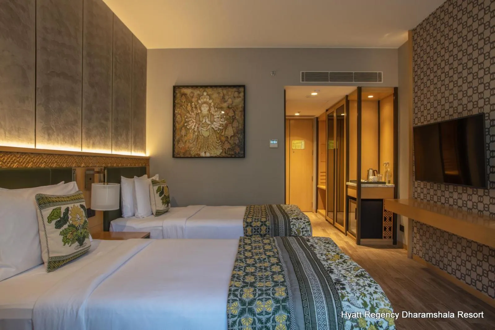 Bed in Hyatt Regency Dharamshala Resort