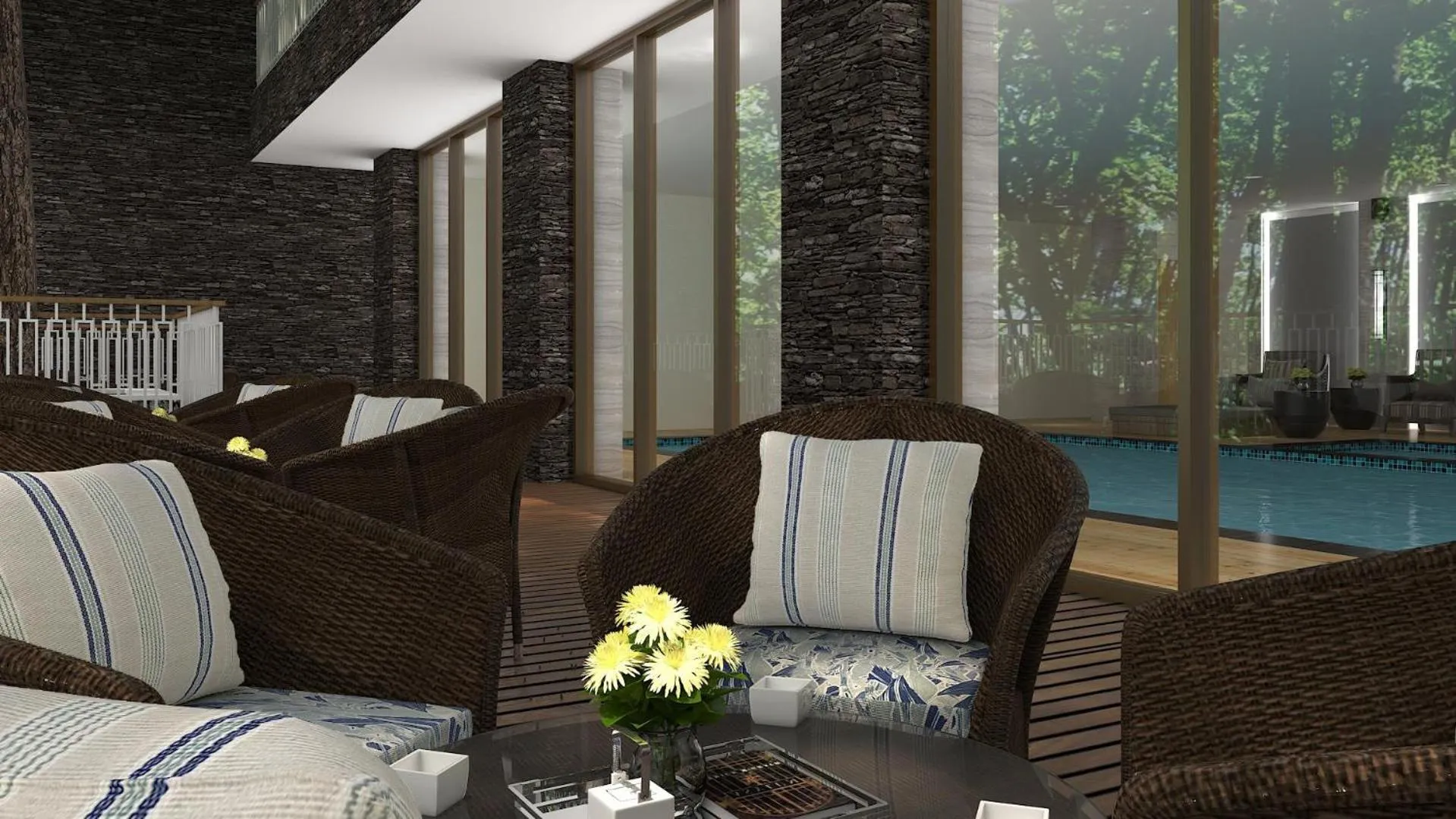 Balcony/Terrace in Hyatt Regency Dharamshala Resort