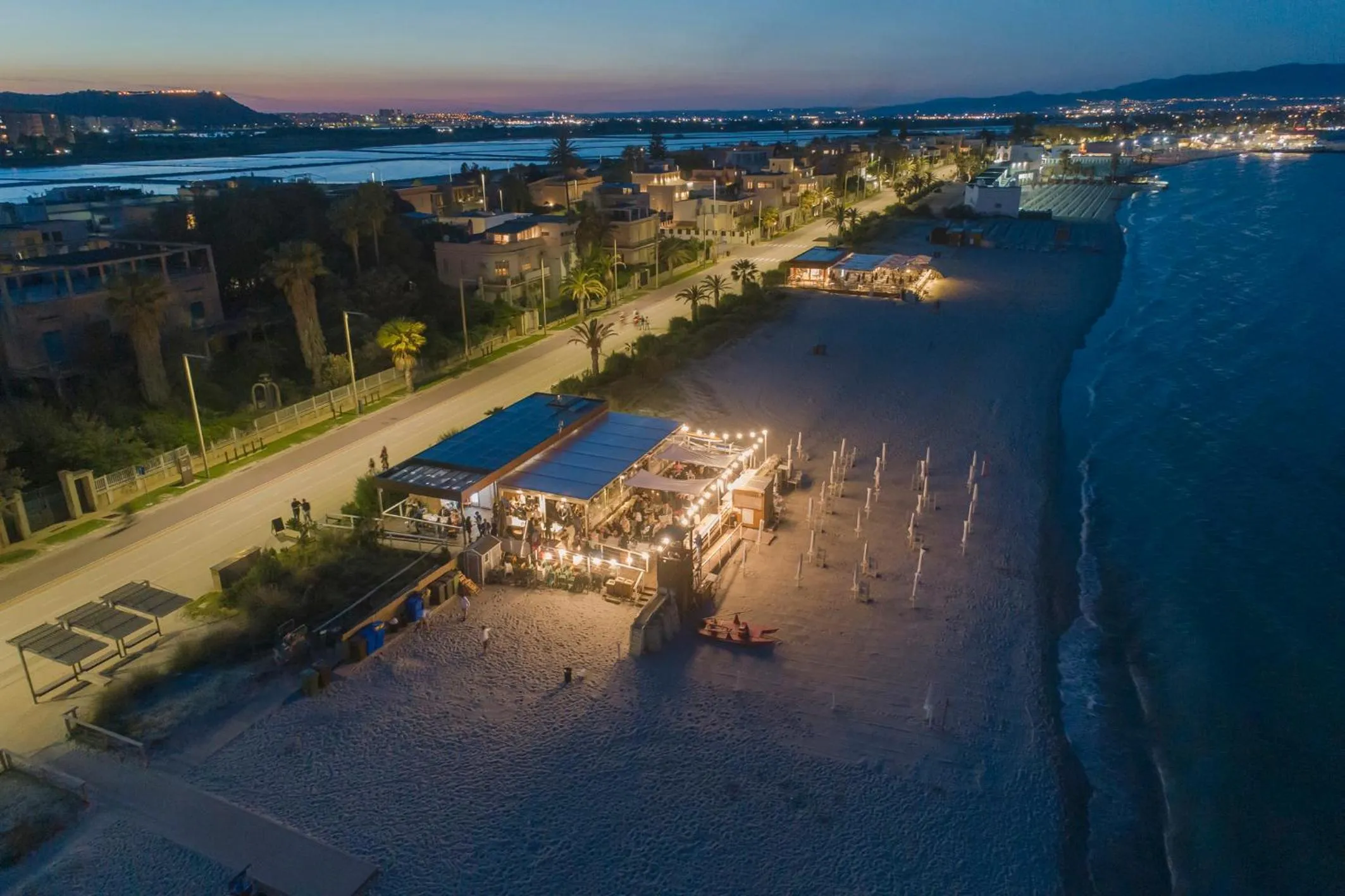 Natural landscape in Le Palmette Suites