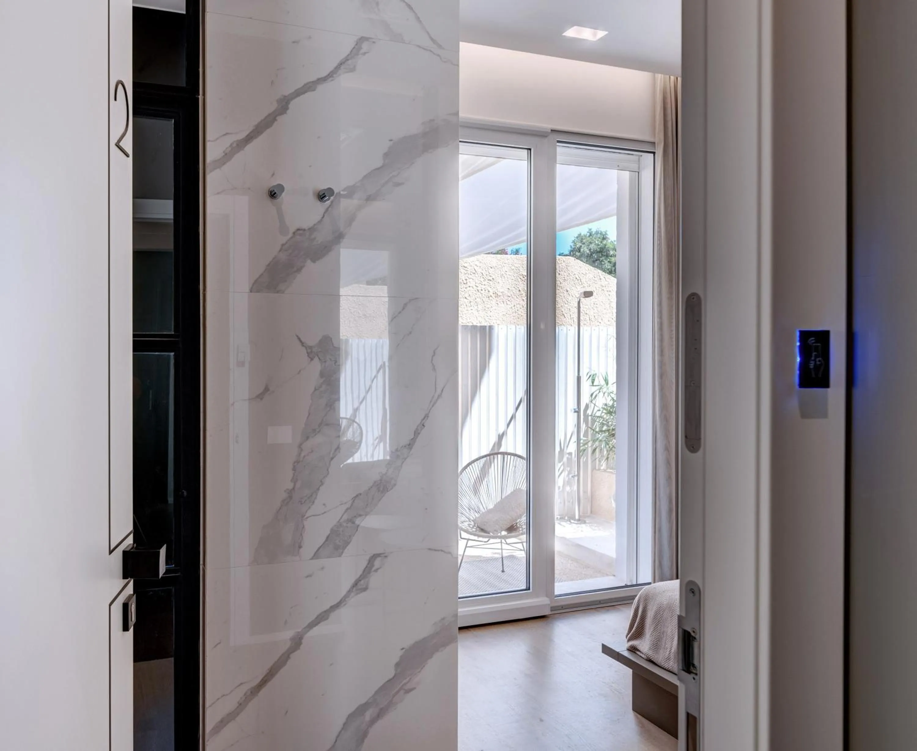 Balcony/Terrace in Le Palmette Suites