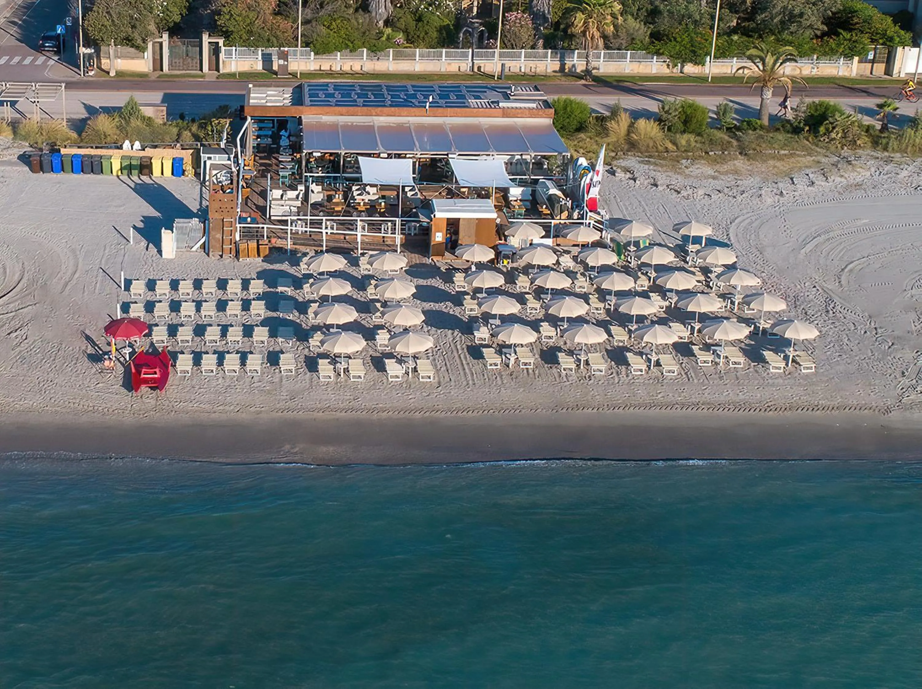 Bird's eye view in Le Palmette Suites