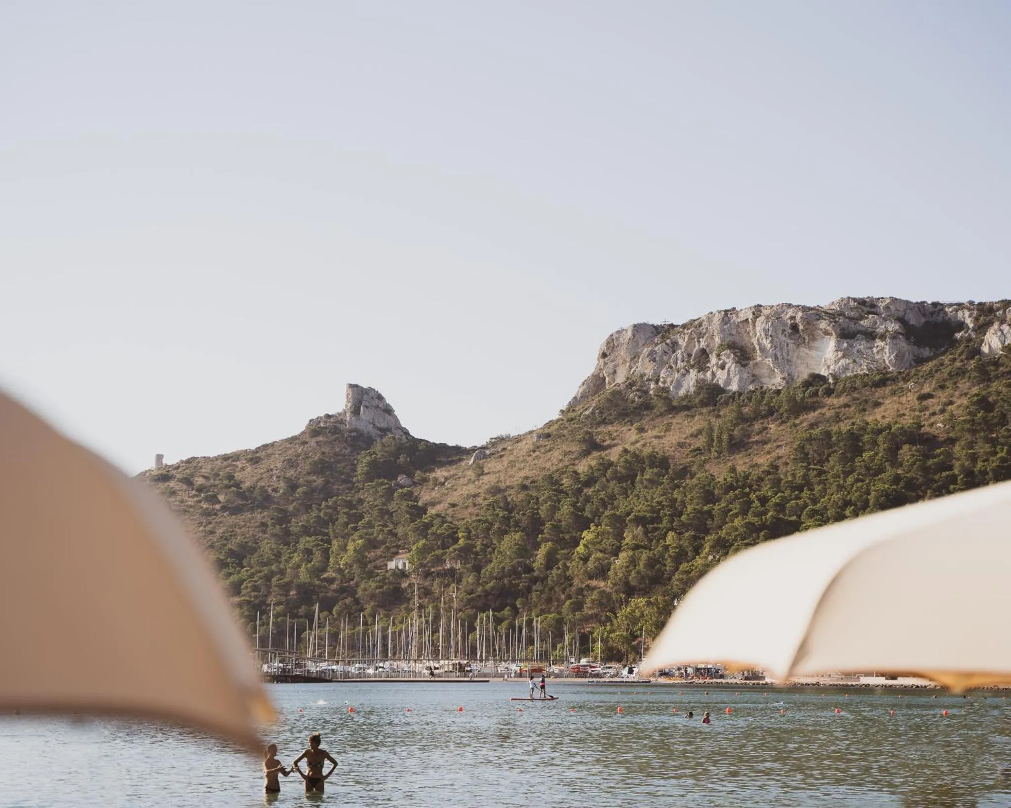 Bird's eye view in Le Palmette Suites