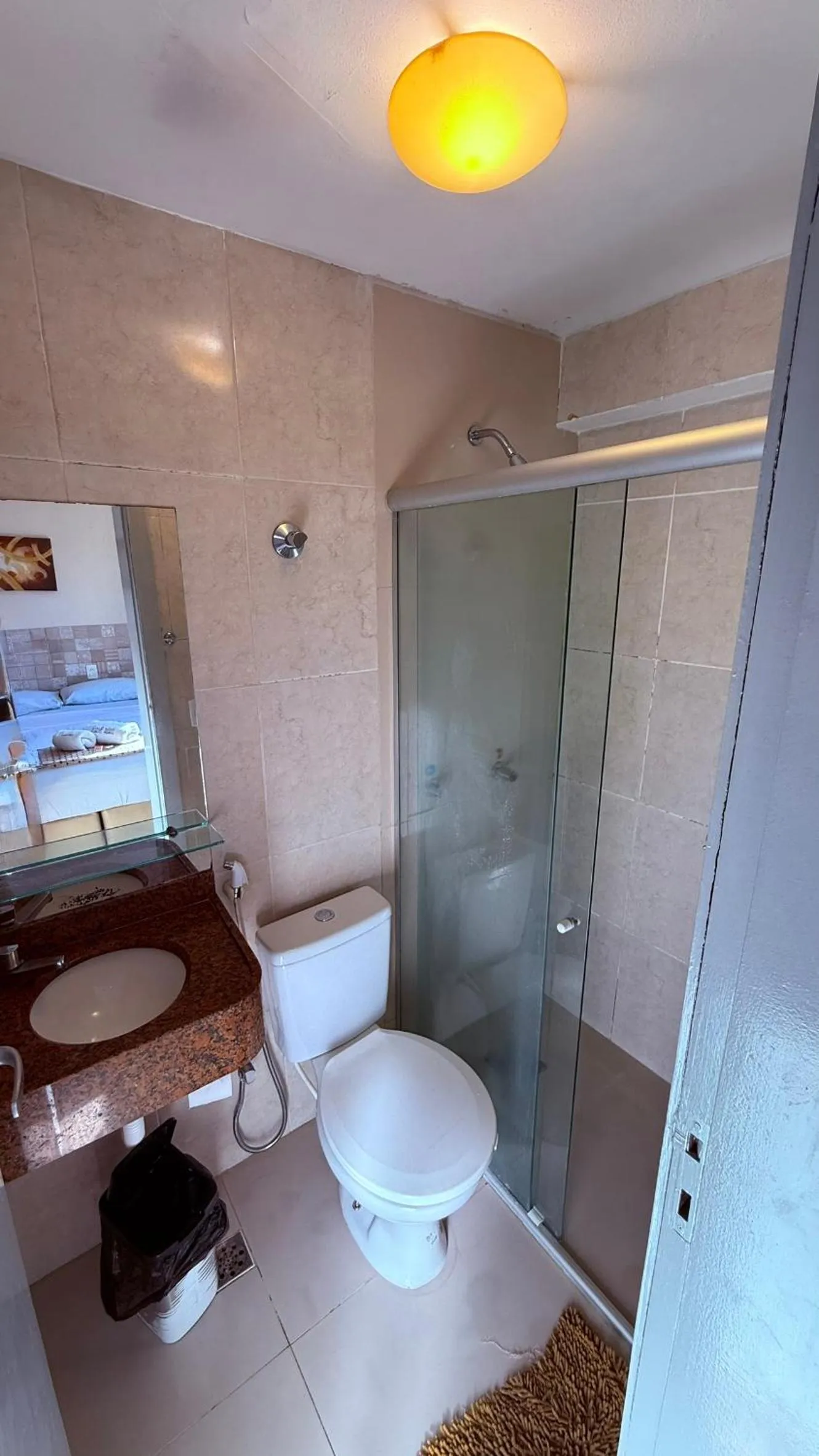 Shower in Hotel Italia Beach - Na Beira Mar Natal RN