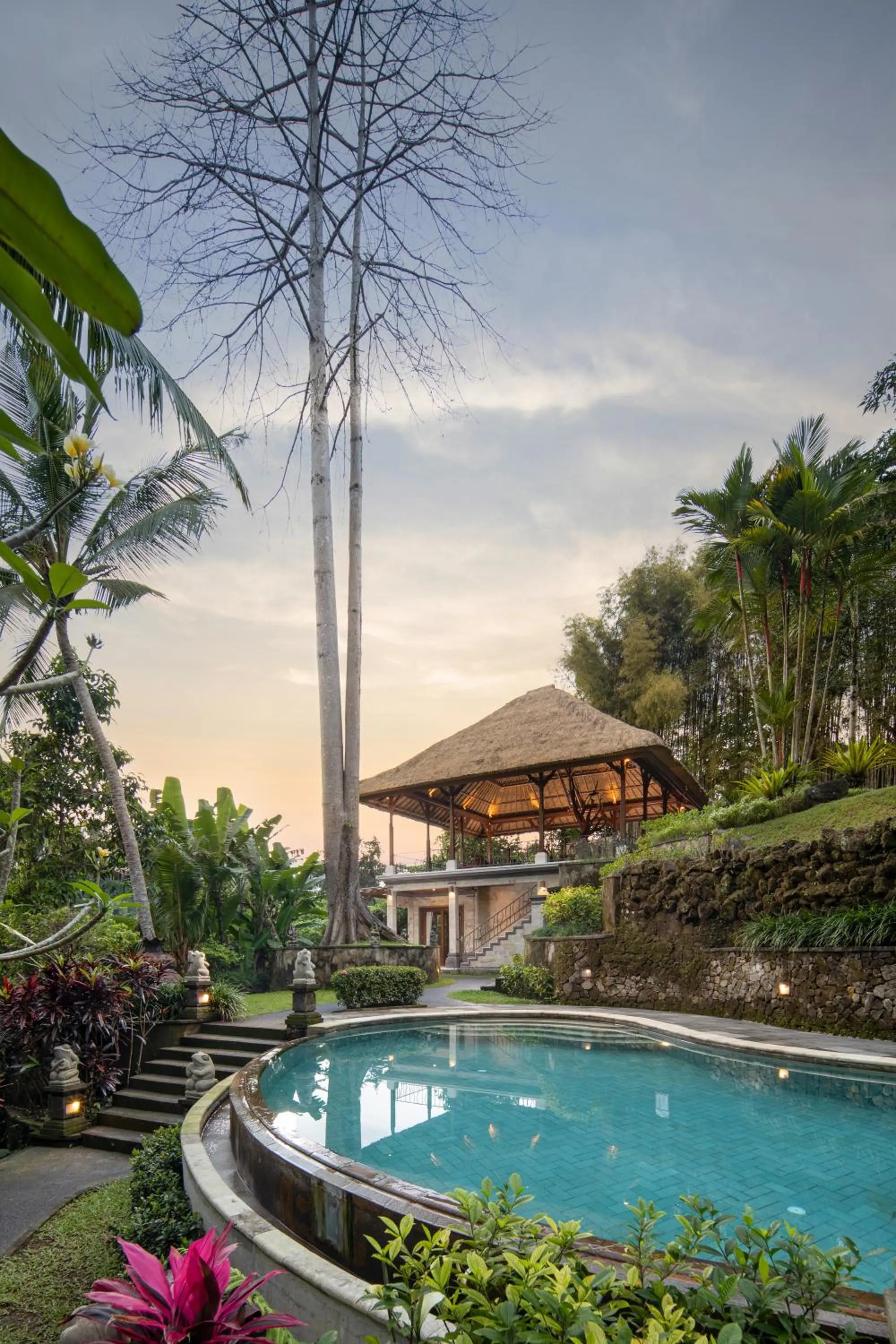 Natural landscape in The Allure Ubud Villas & Spa crafted by freshWater Asia