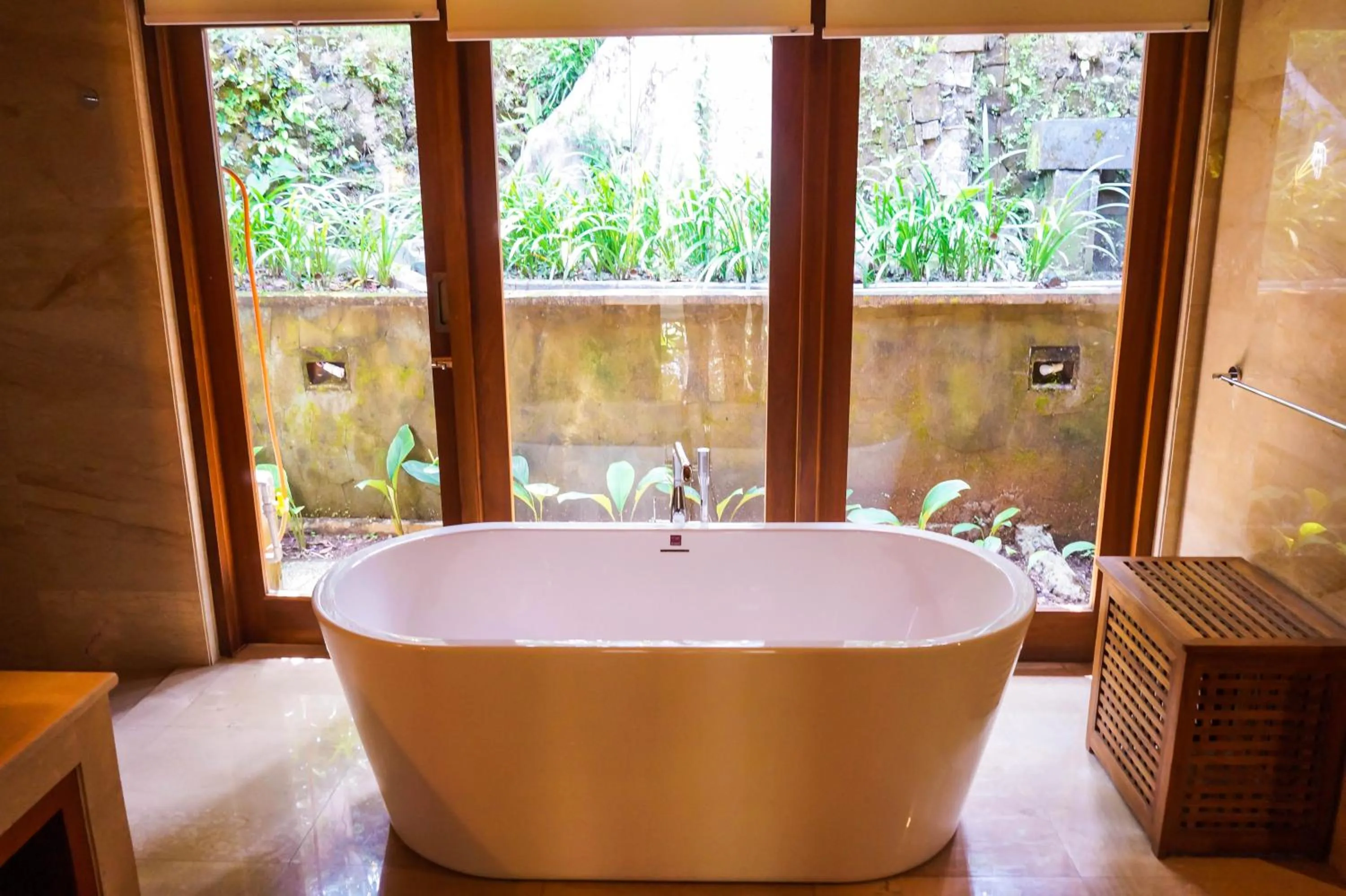Shower in The Allure Ubud Villas & Spa crafted by freshWater Asia