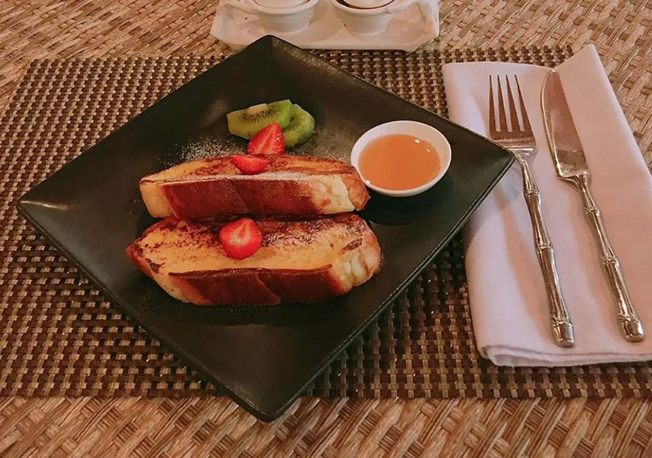 Food close-up in The Allure Ubud Villas & Spa crafted by freshWater Asia