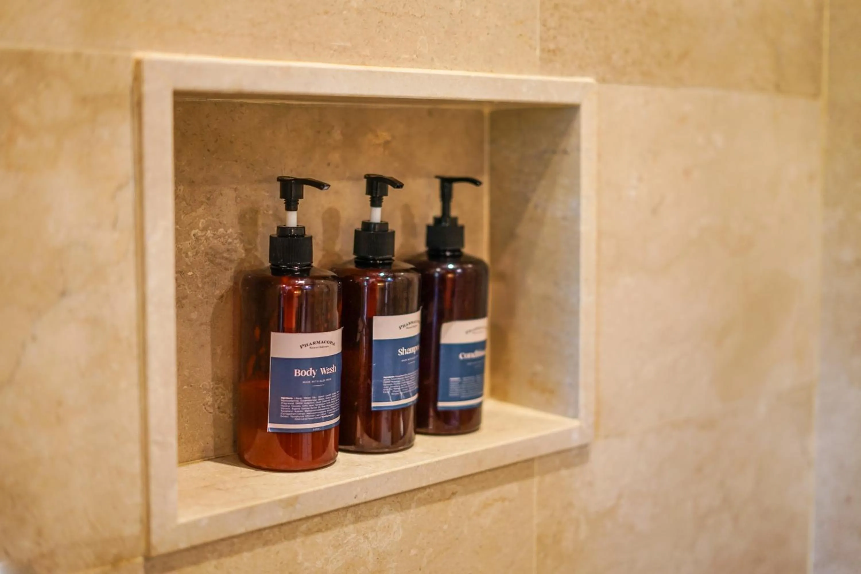 Shower in The Allure Ubud Villas & Spa crafted by freshWater Asia