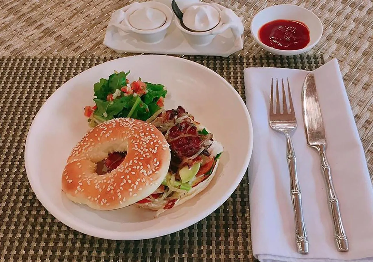 Food close-up in The Allure Ubud Villas & Spa crafted by freshWater Asia