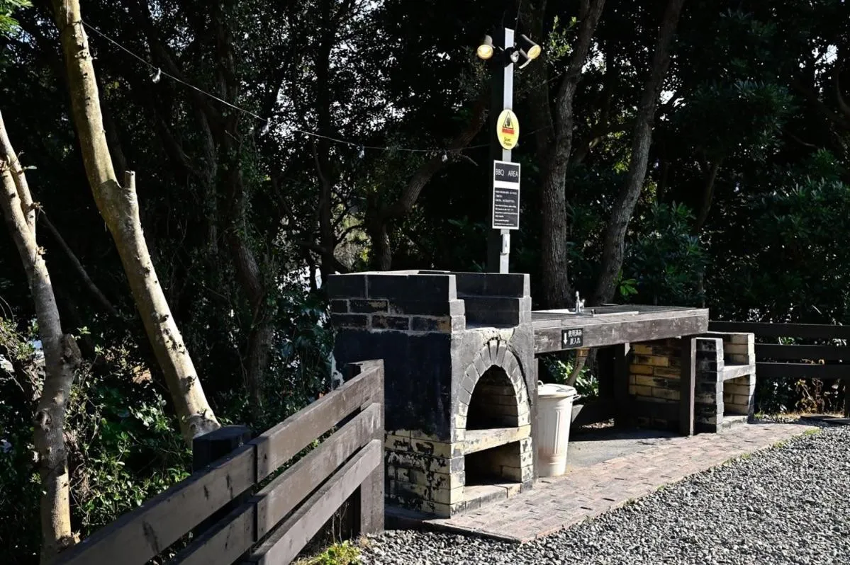 BBQ facilities in LOG HOUSE at Shima