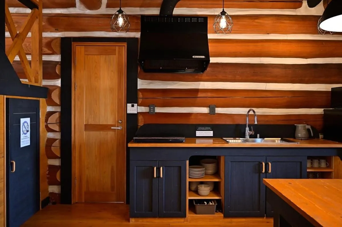 Kitchen or kitchenette in LOG HOUSE at Shima