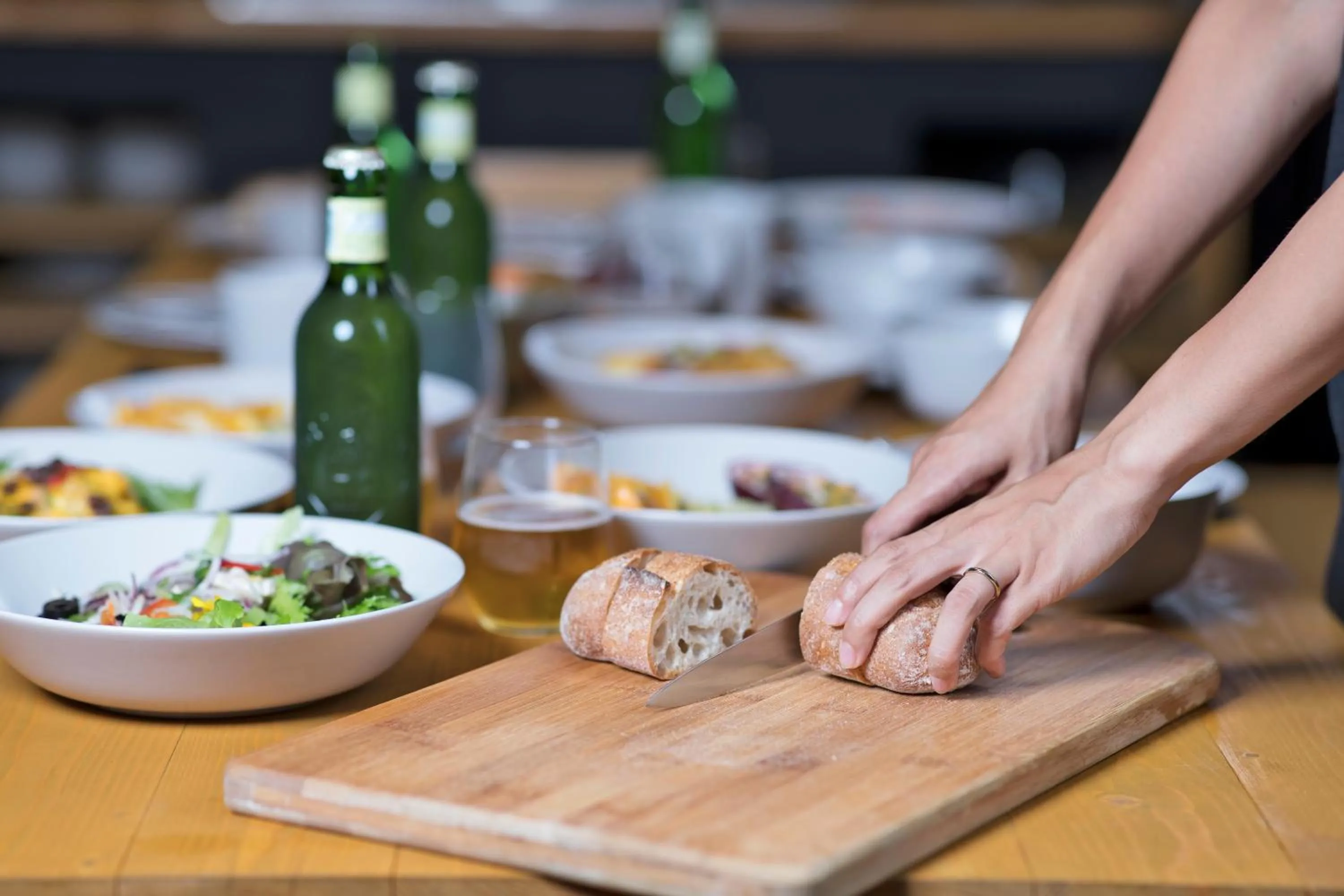 BBQ facilities in LOG HOUSE at Shima