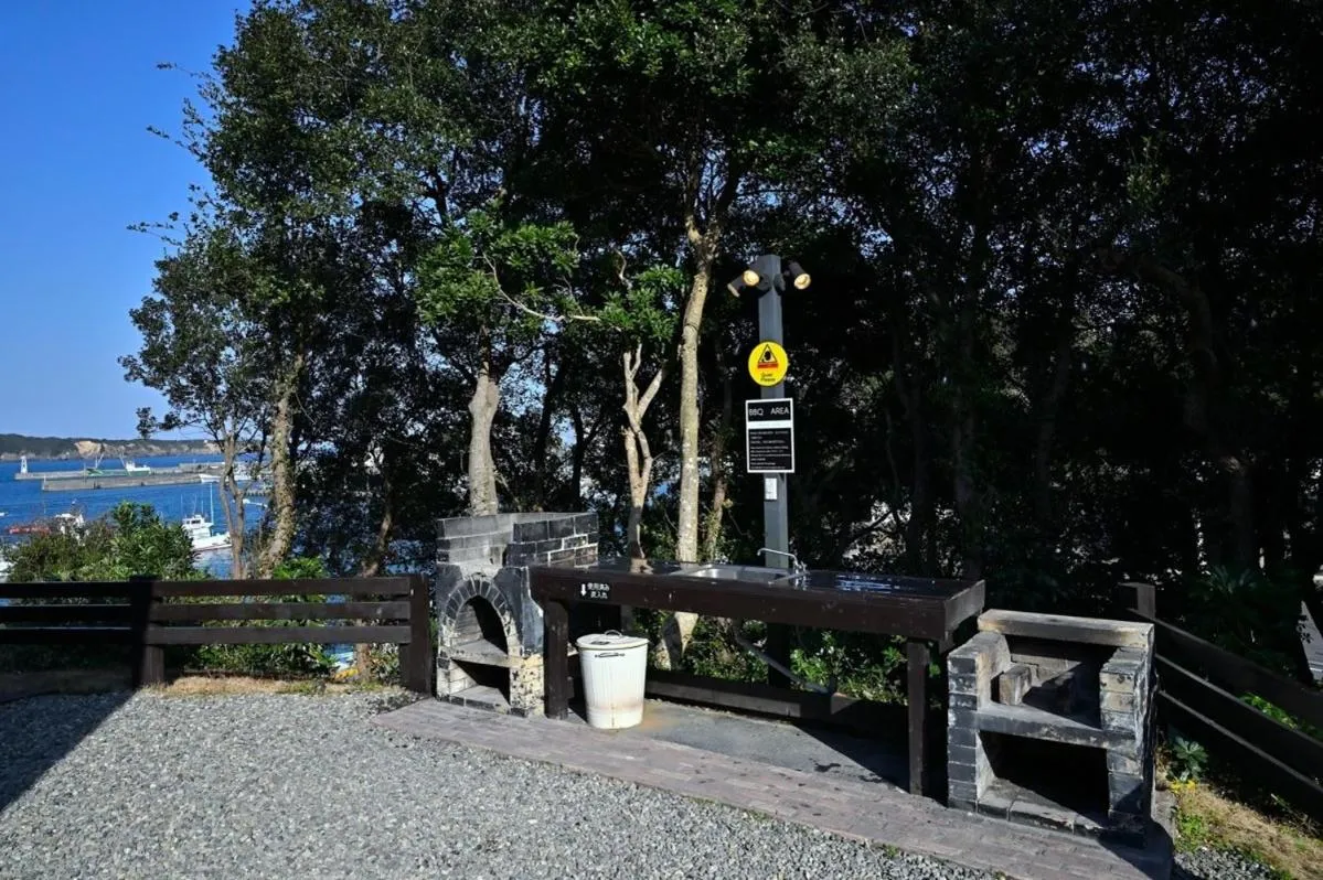 BBQ facilities in LOG HOUSE at Shima