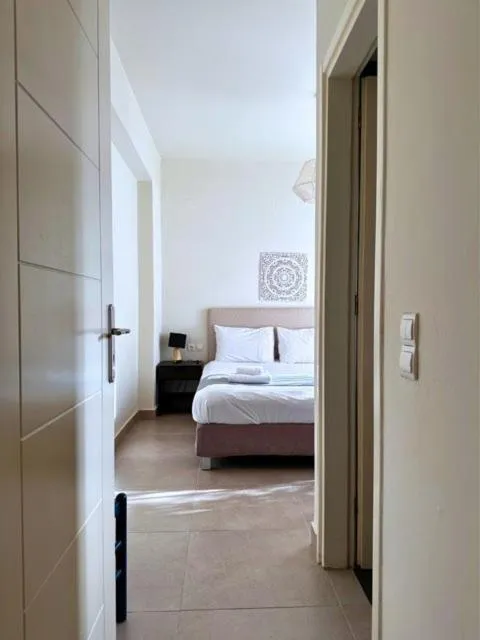 Bed in Azure Beach Villas