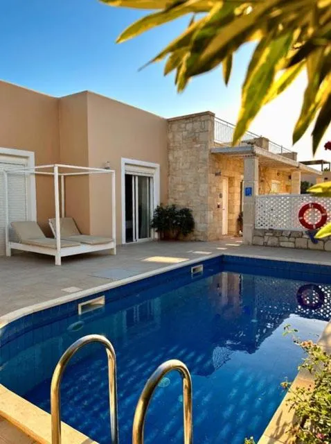 Pool view in Azure Beach Villas