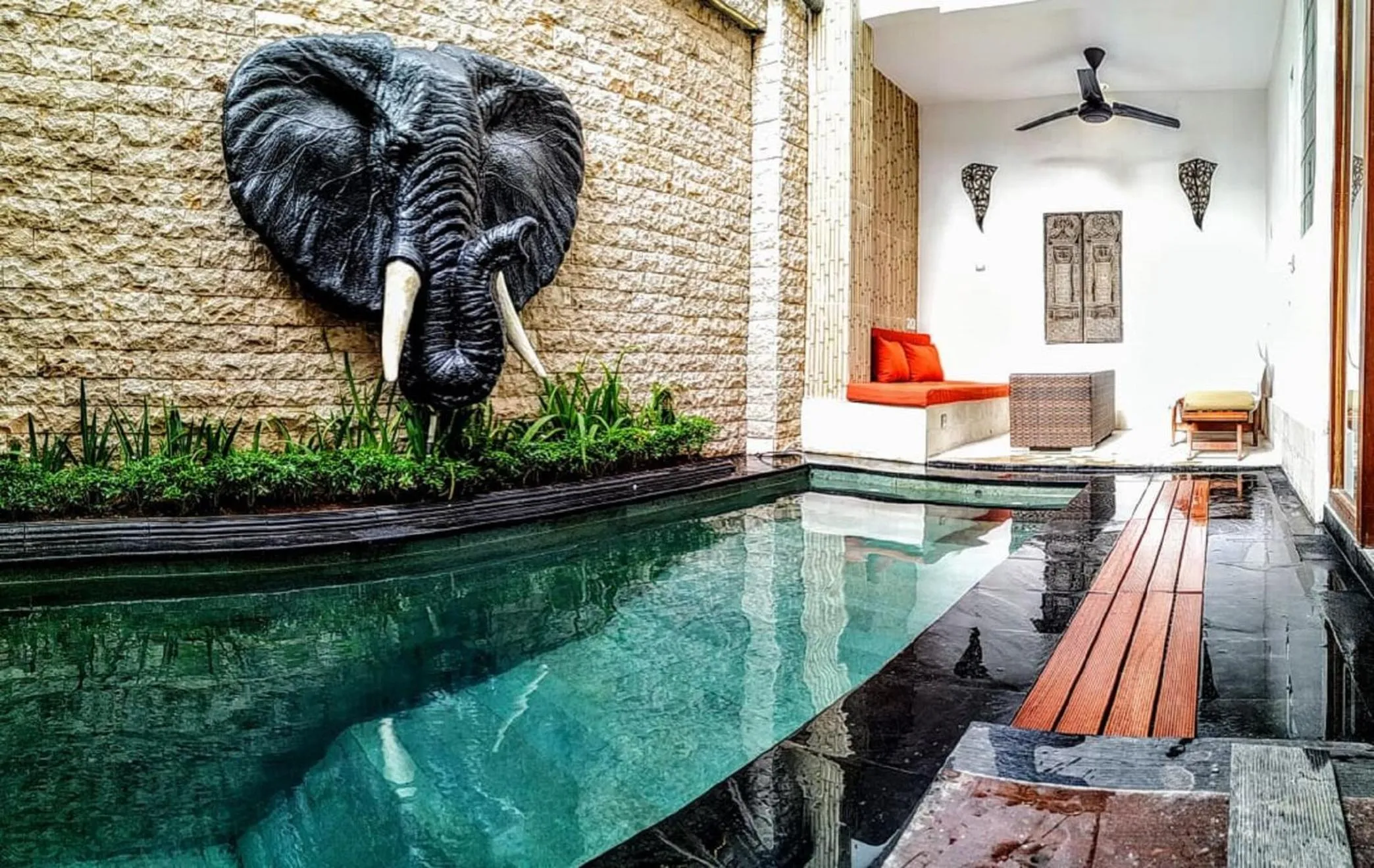 Swimming pool in Colibry